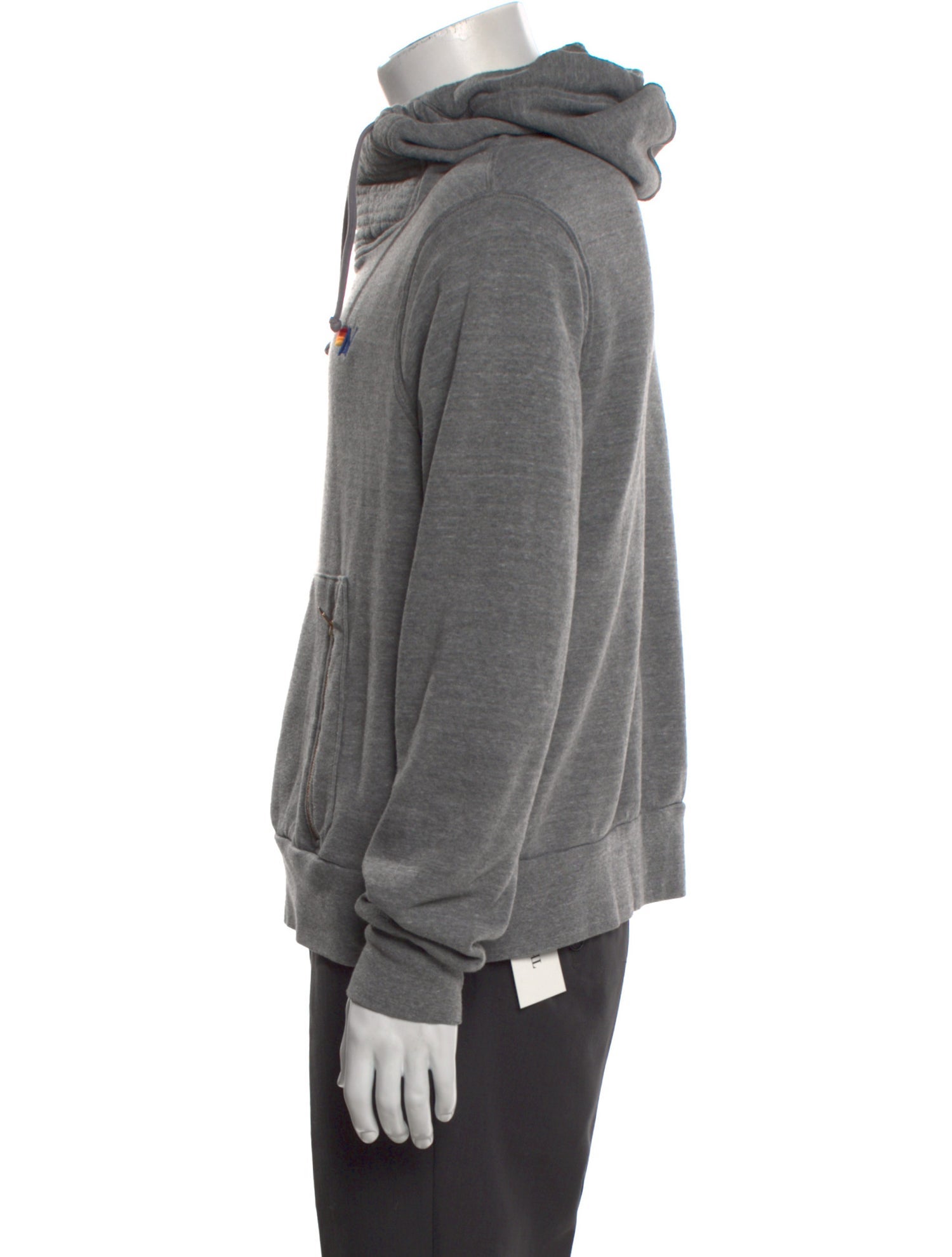 Aviator Nation Graphic Print Turtleneck Hoodie