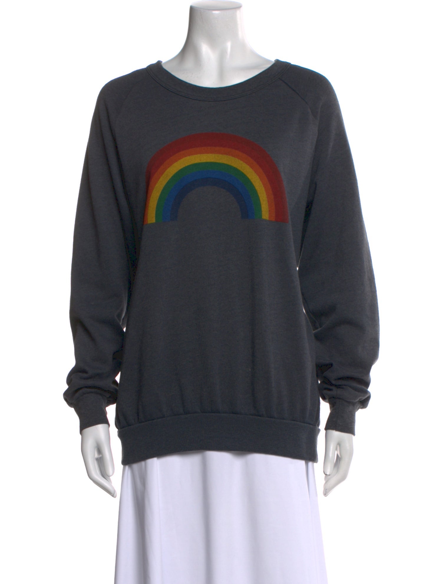 Aviator Nation Graphic Print Crew Neck Sweatshirt