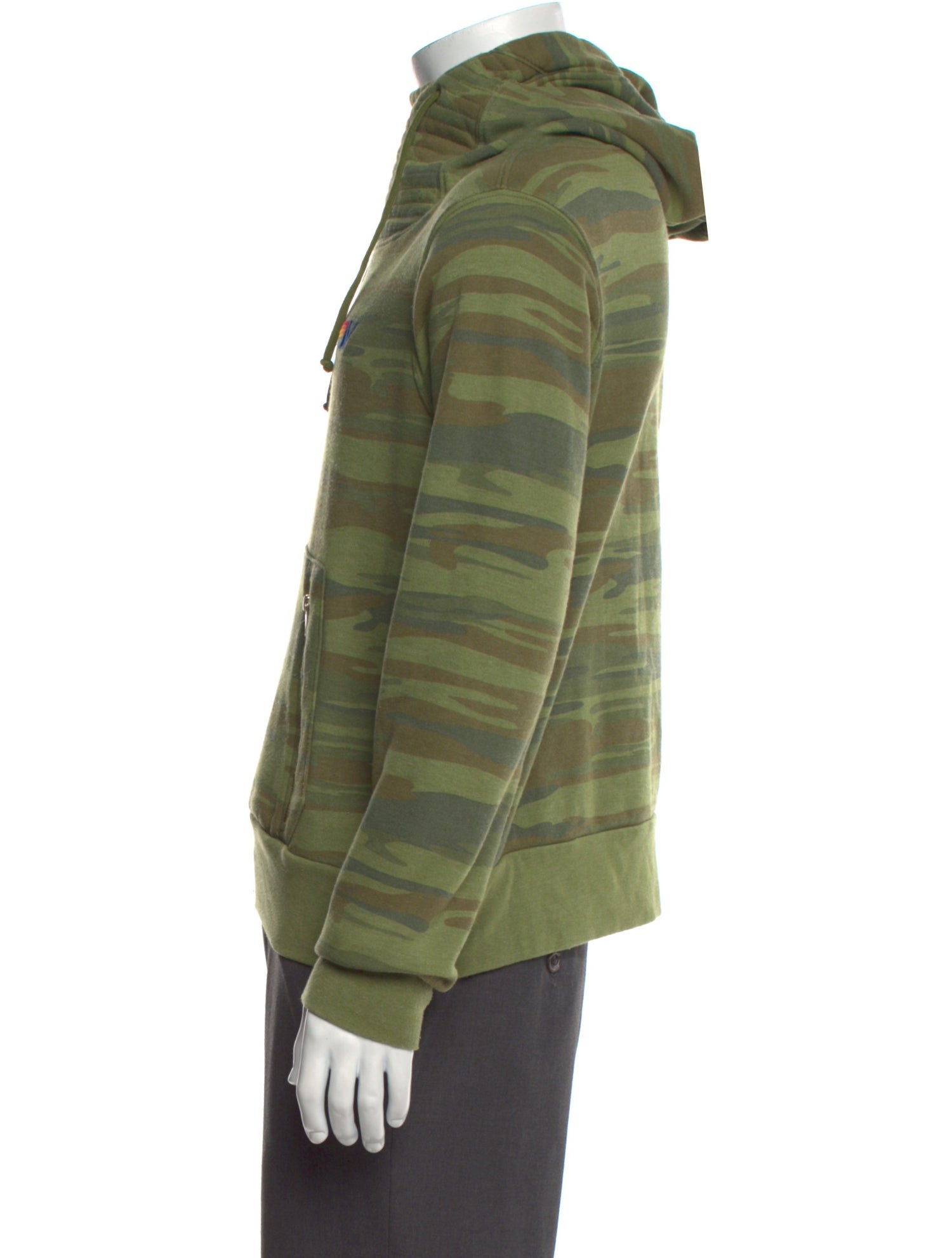 Aviator Nation Printed Turtleneck Hoodie