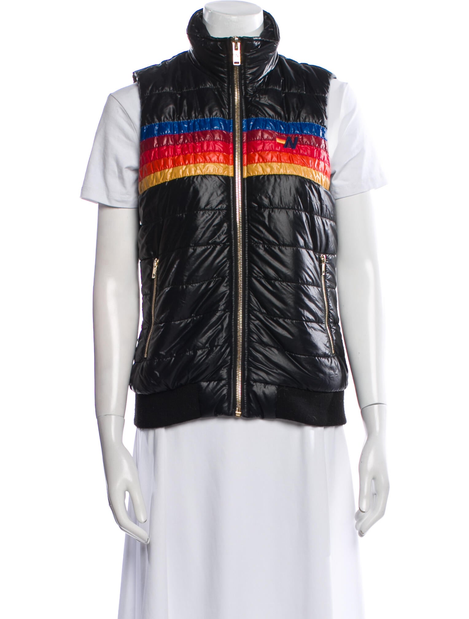 Aviator Nation Nylon Striped Vest