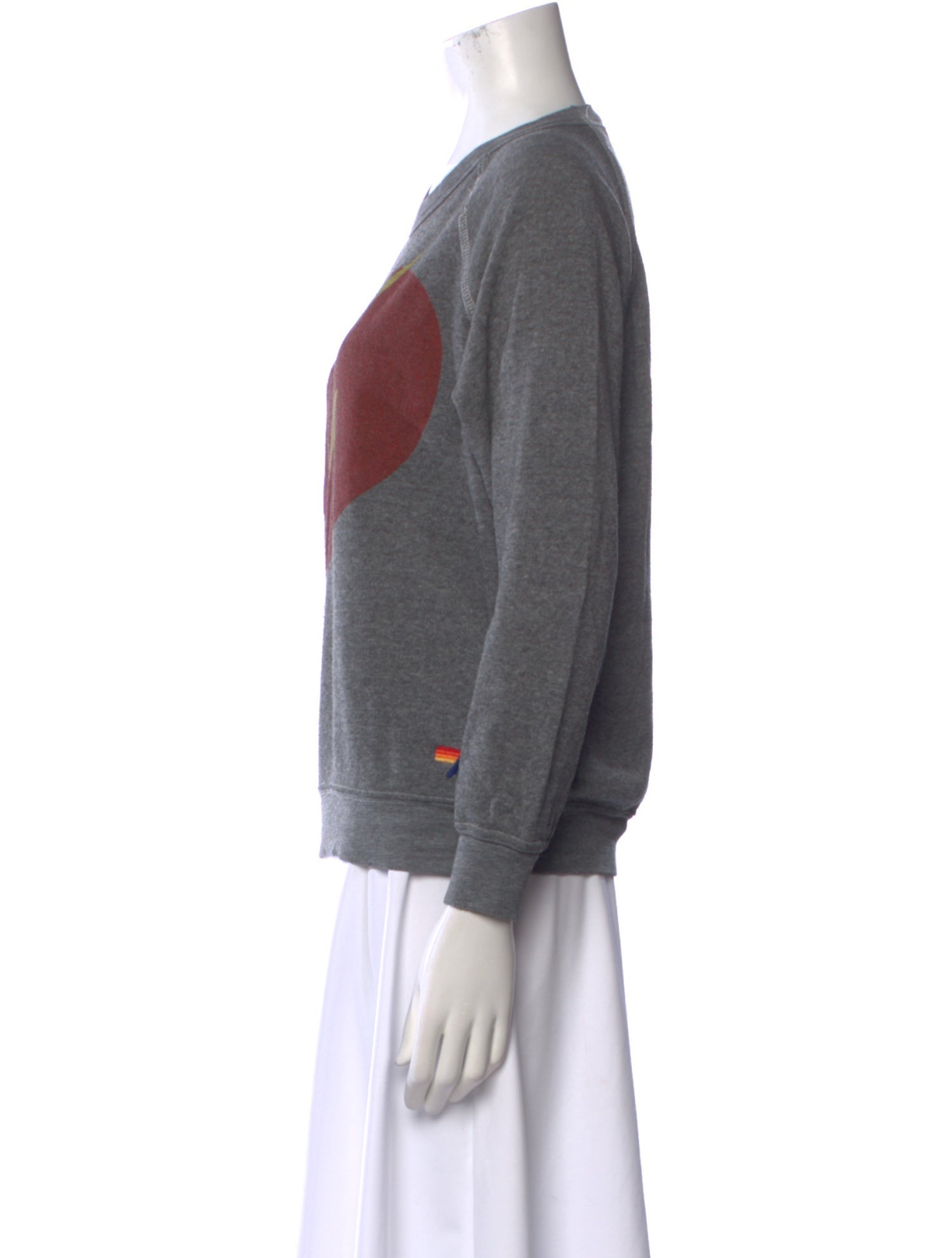 Aviator Nation Graphic Print Crew Neck Sweatshirt