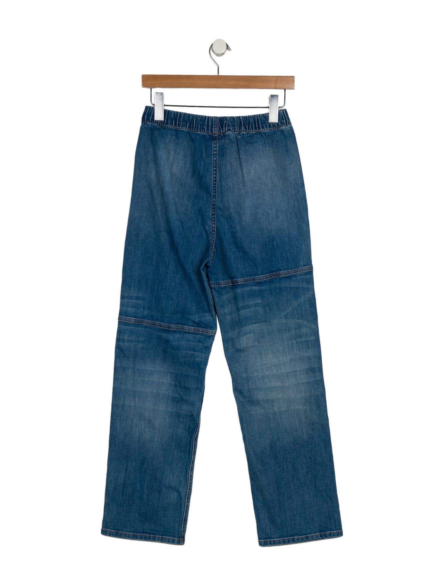 Aviator Nation High-Rise Straight Leg Jeans