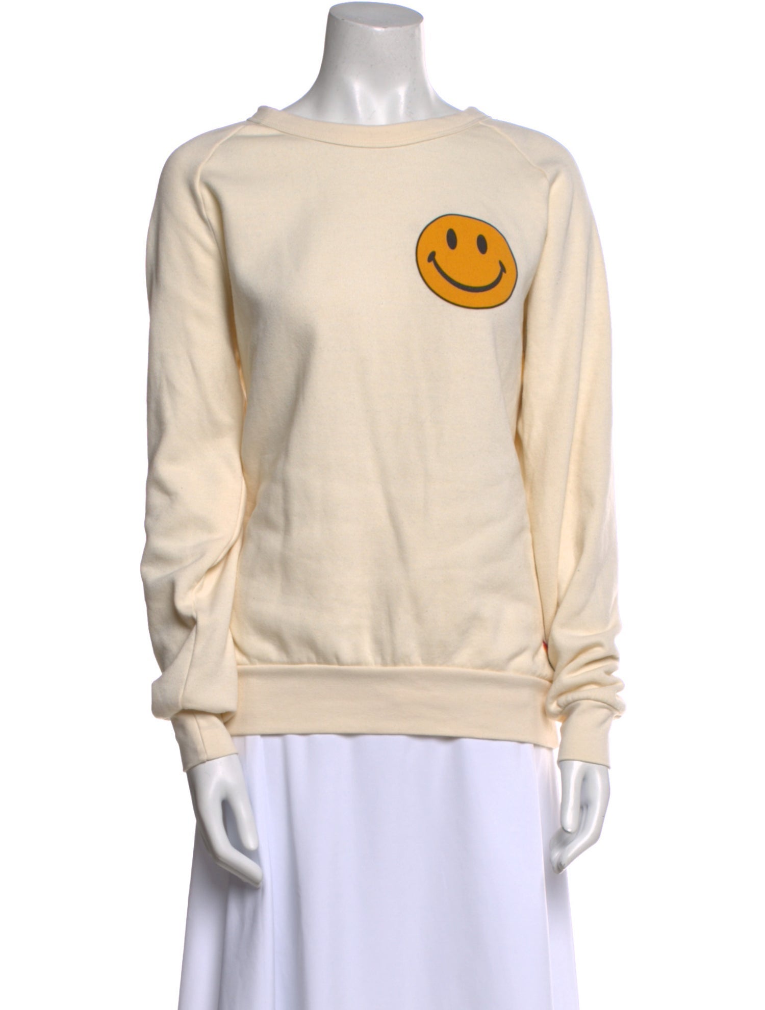 Aviator Nation Graphic Print Scoop Neck Sweatshirt