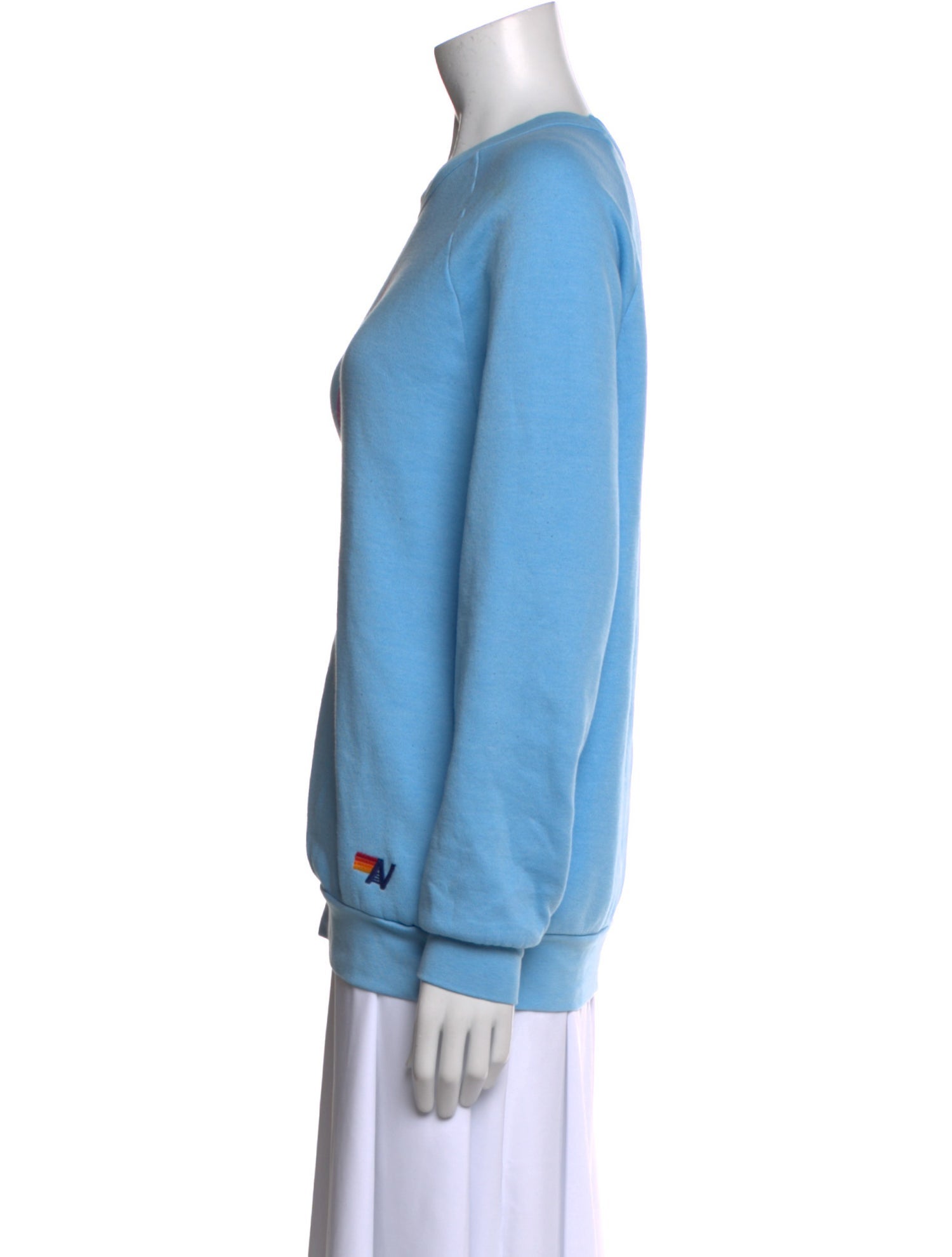 Aviator Nation Scoop Neck Long Sleeve Sweatshirt