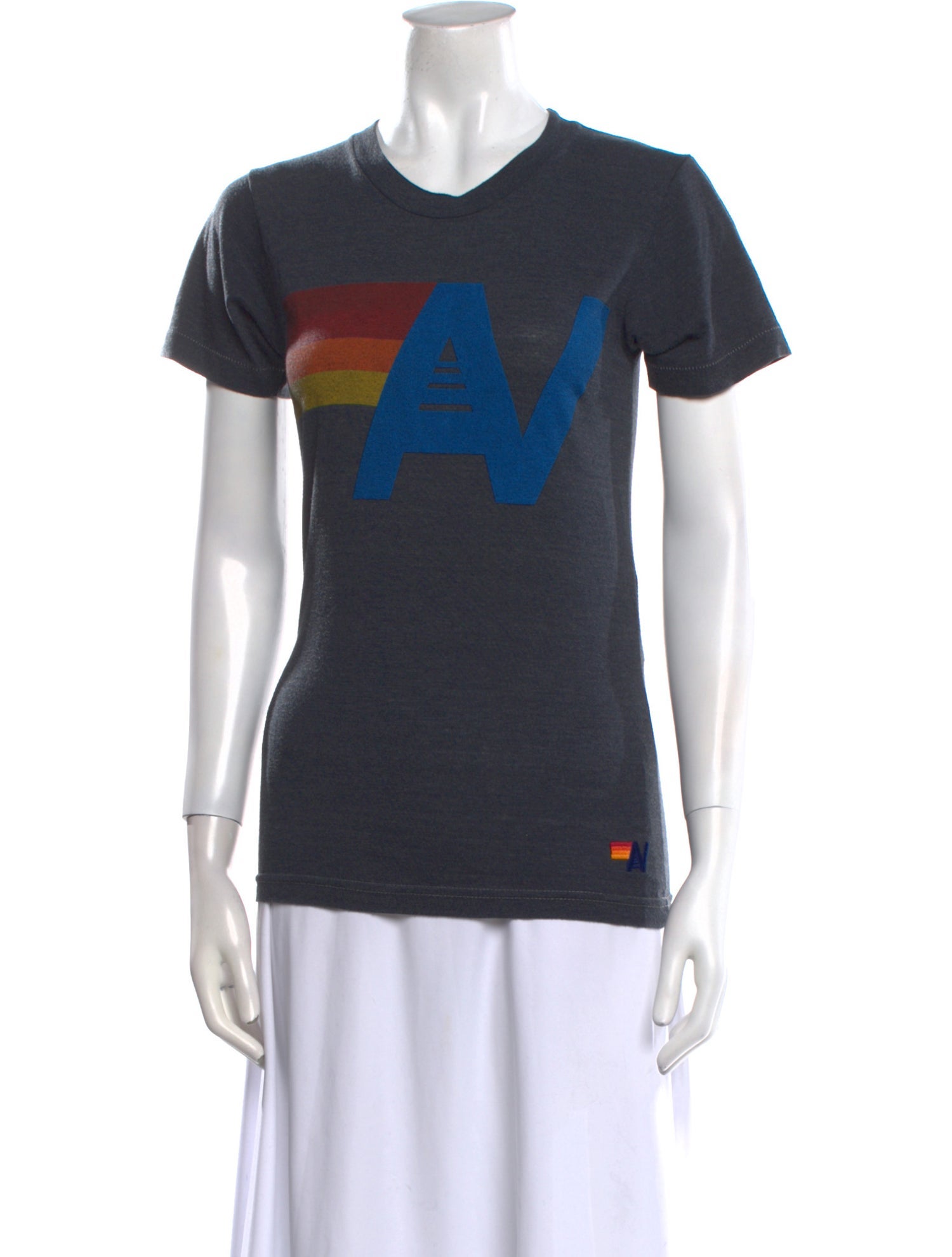 Aviator Nation Graphic Print Crew Neck T-Shirt