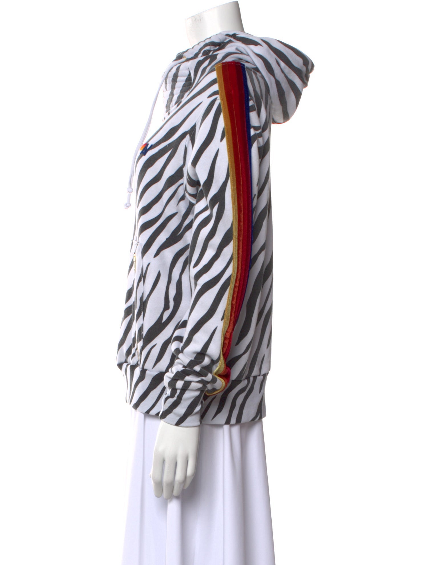 Aviator Nation Printed Cowl Neck Sweatshirt