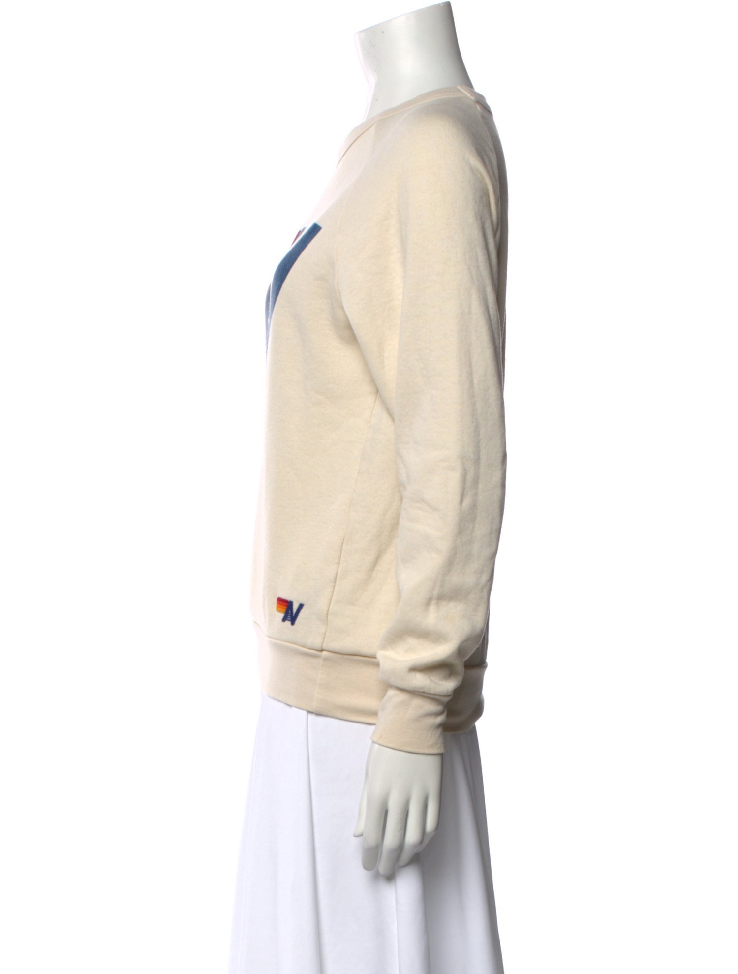 Aviator Nation Graphic Print Crew Neck Sweatshirt