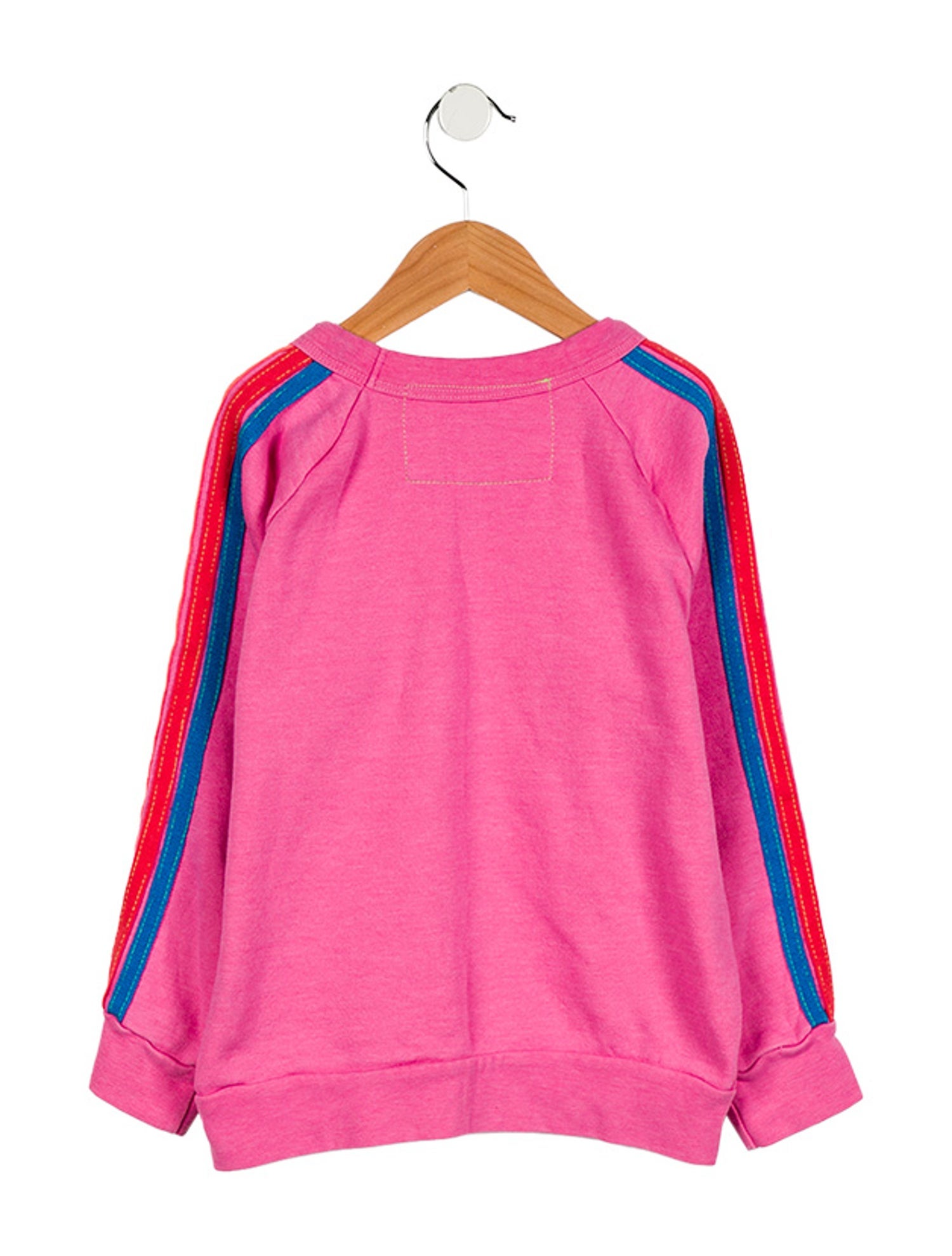 Aviator Nation Girls' Smiley Graphic Sweatshirt