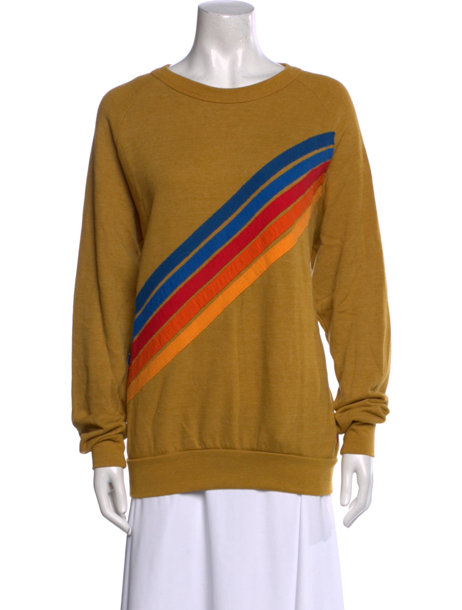 Aviator Nation Graphic Print Scoop Neck Sweatshirt