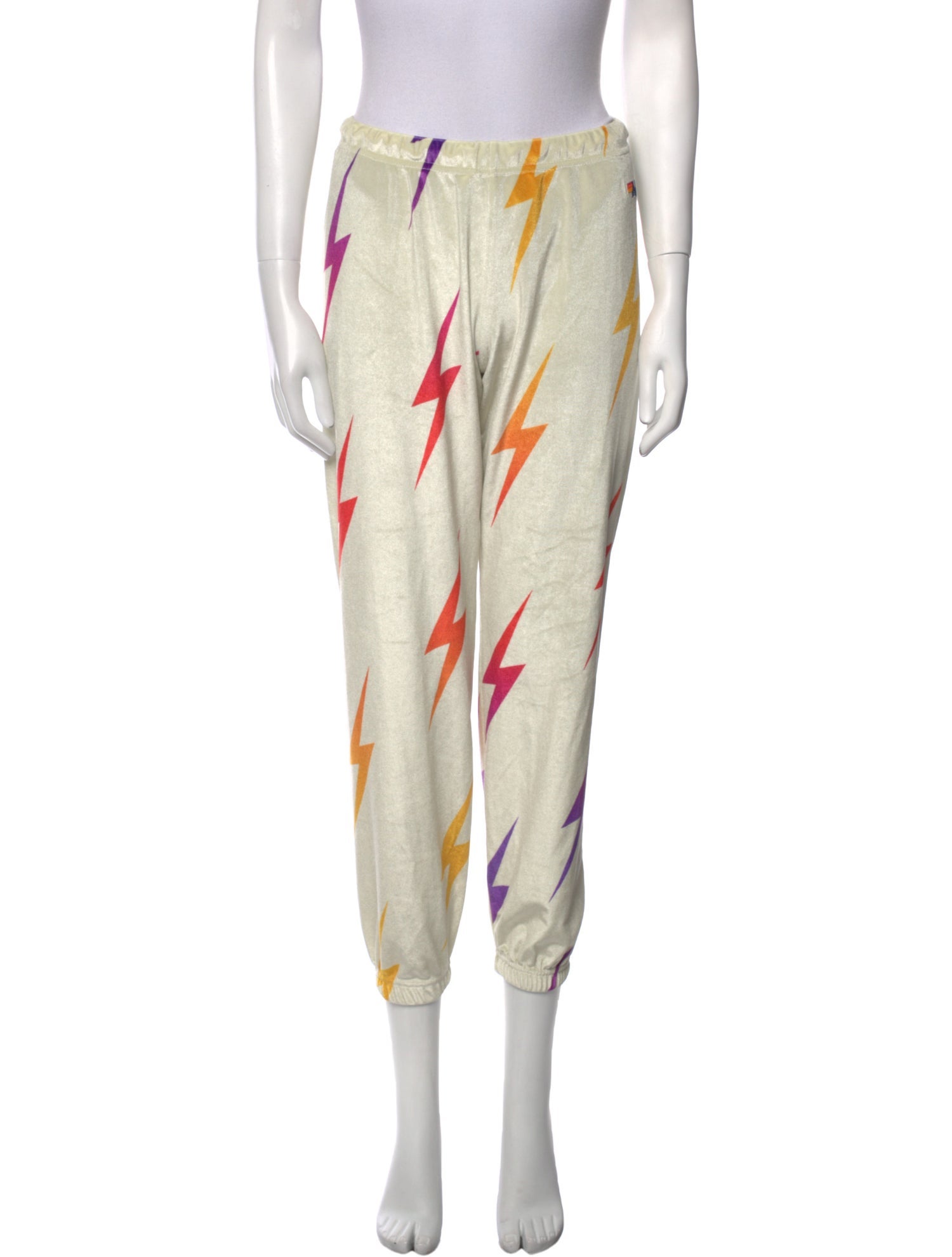 Aviator Nation Printed Skinny Leg Pants