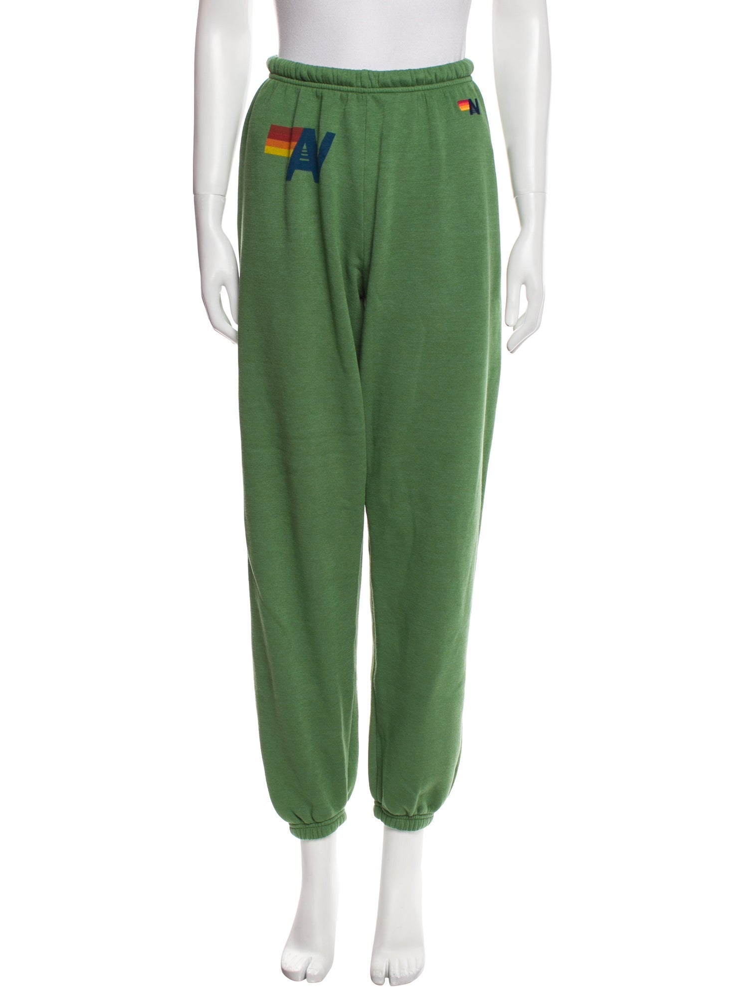 Aviator Nation Embroidered Accent Sweatpants