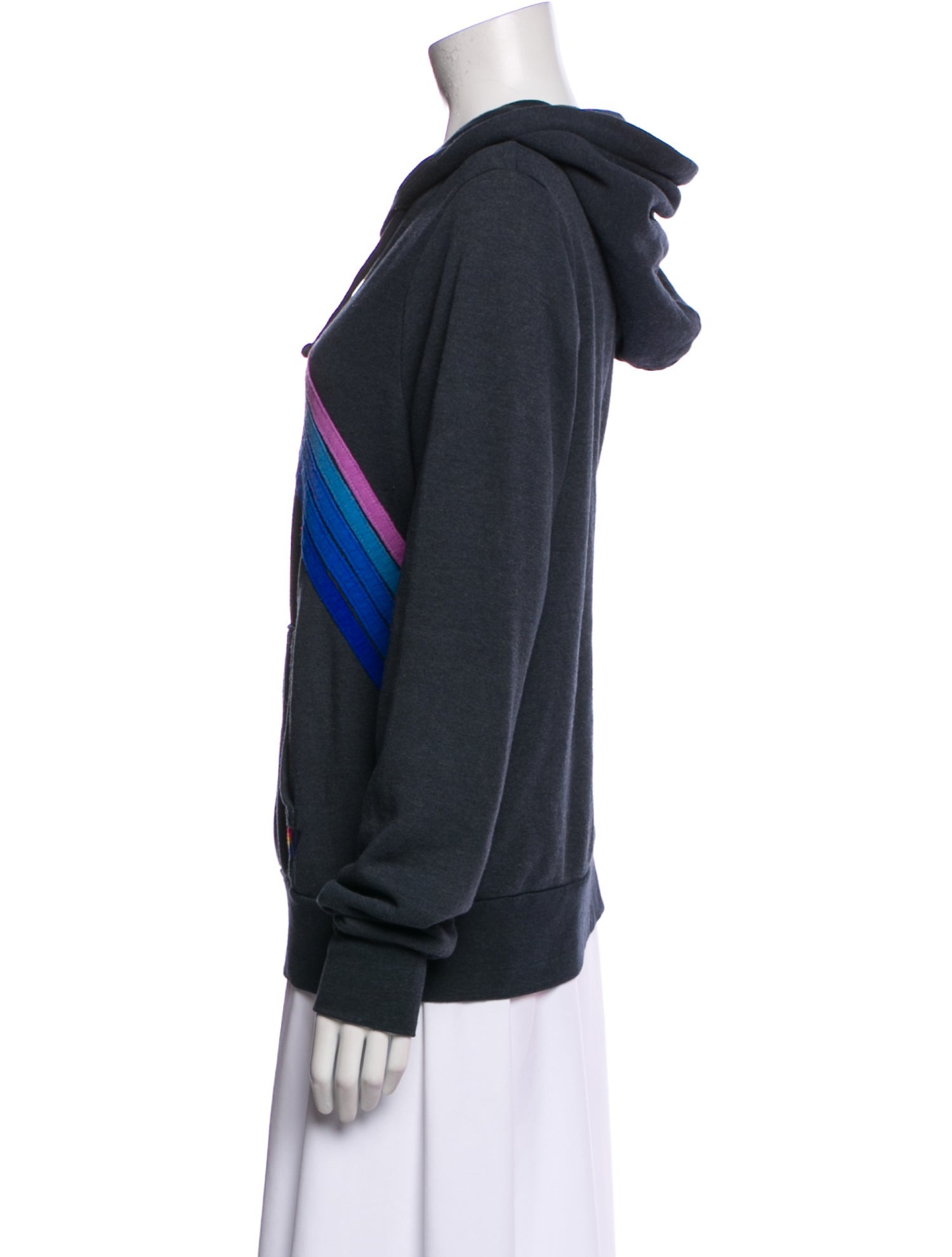 Aviator Nation Striped Bomber Jacket