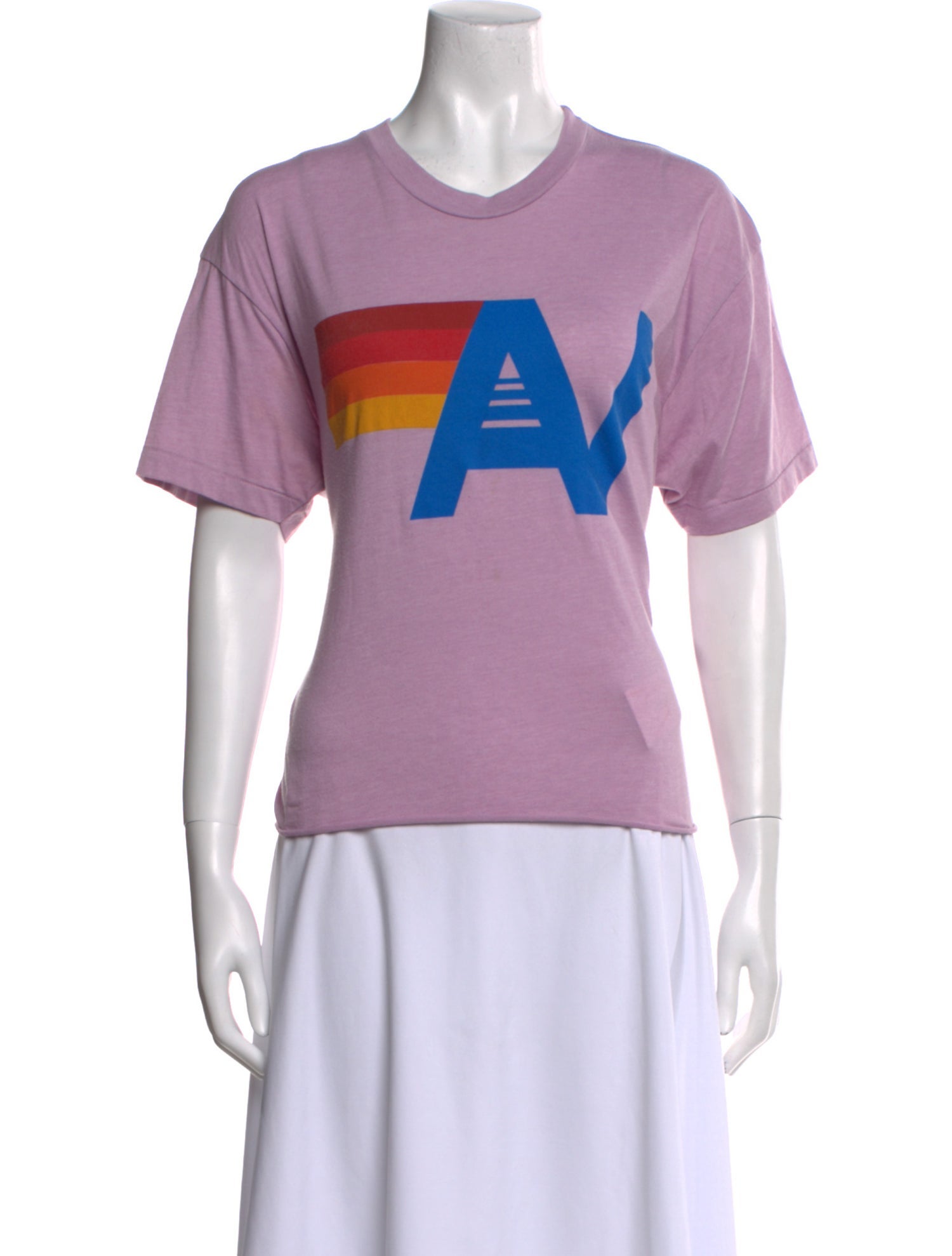 Aviator Nation Graphic Print Crew Neck T-Shirt