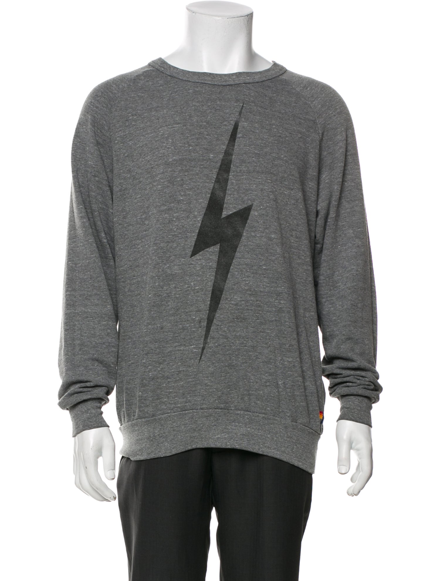 Aviator Nation Graphic Print Crew Neck Pullover