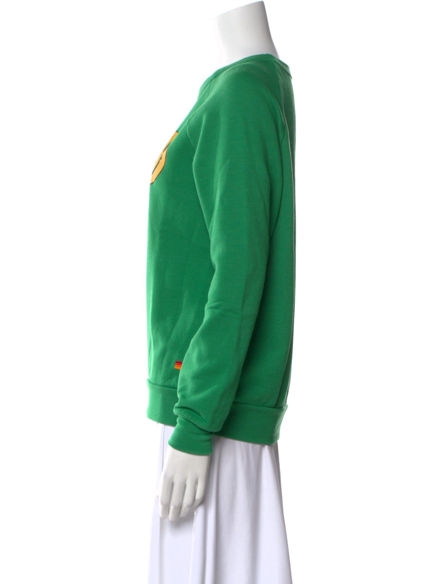 Aviator Nation Graphic Print Crew Neck Sweater