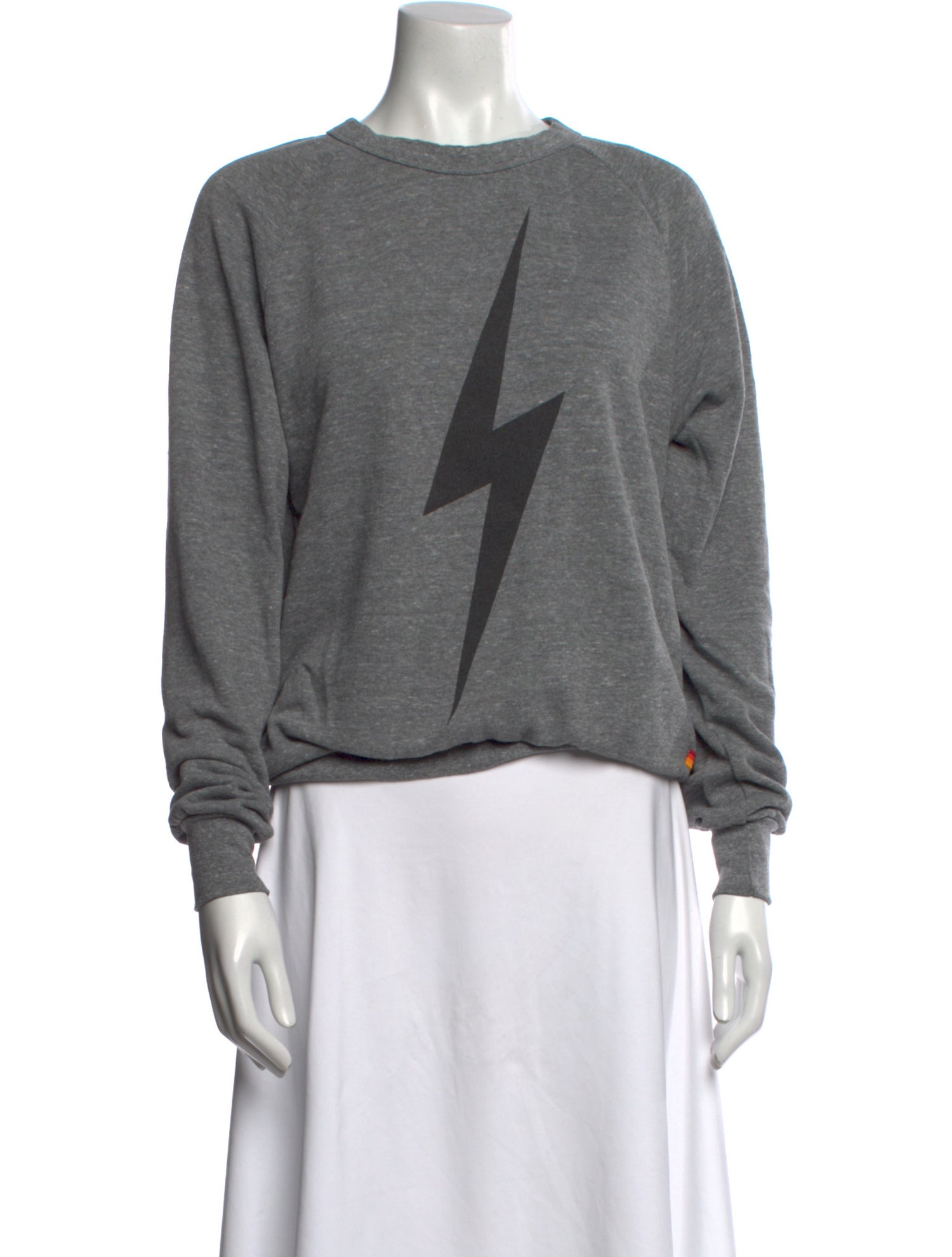 Aviator Nation Graphic Print Crew Neck Sweatshirt