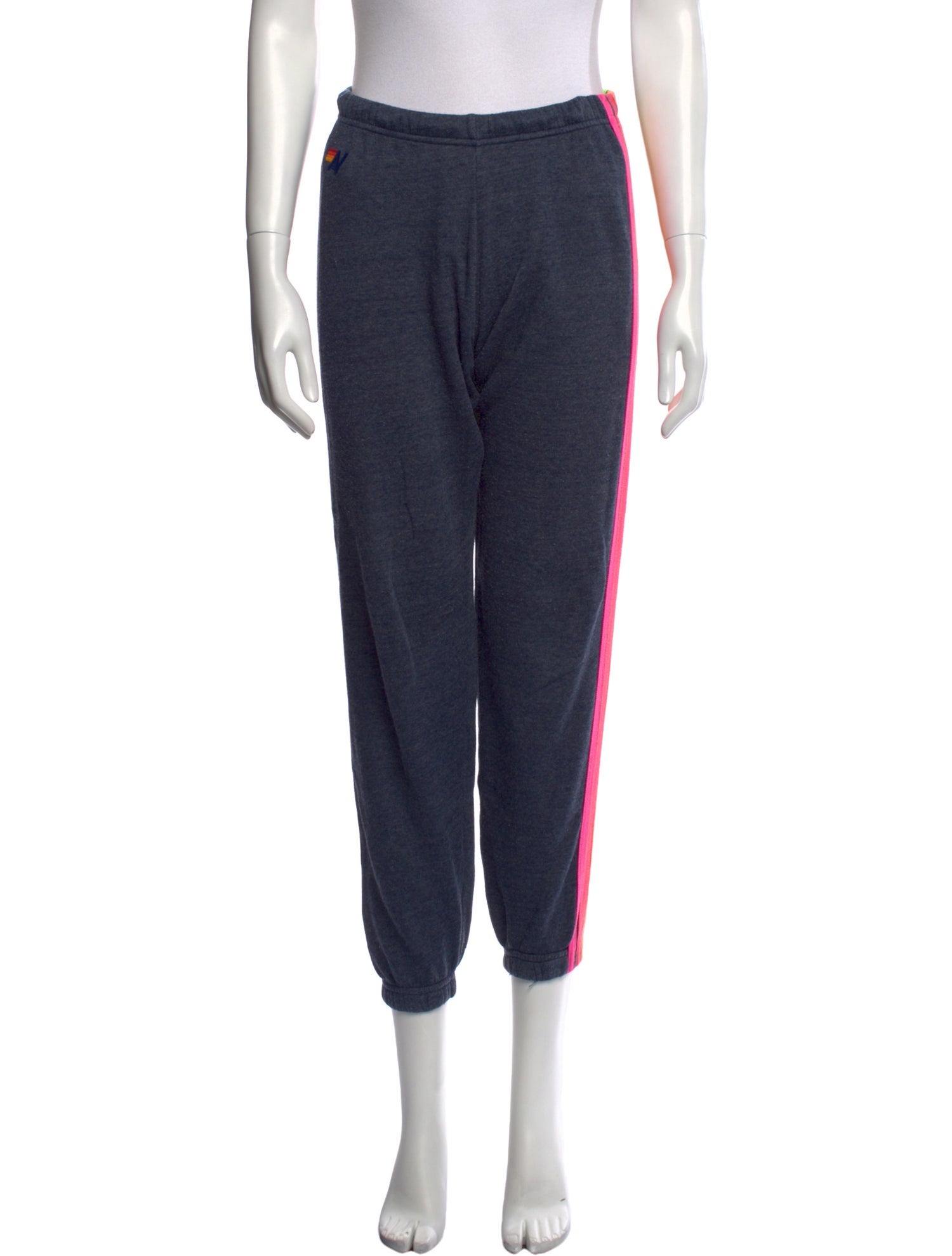 Aviator Nation Striped Skinny Leg Pants