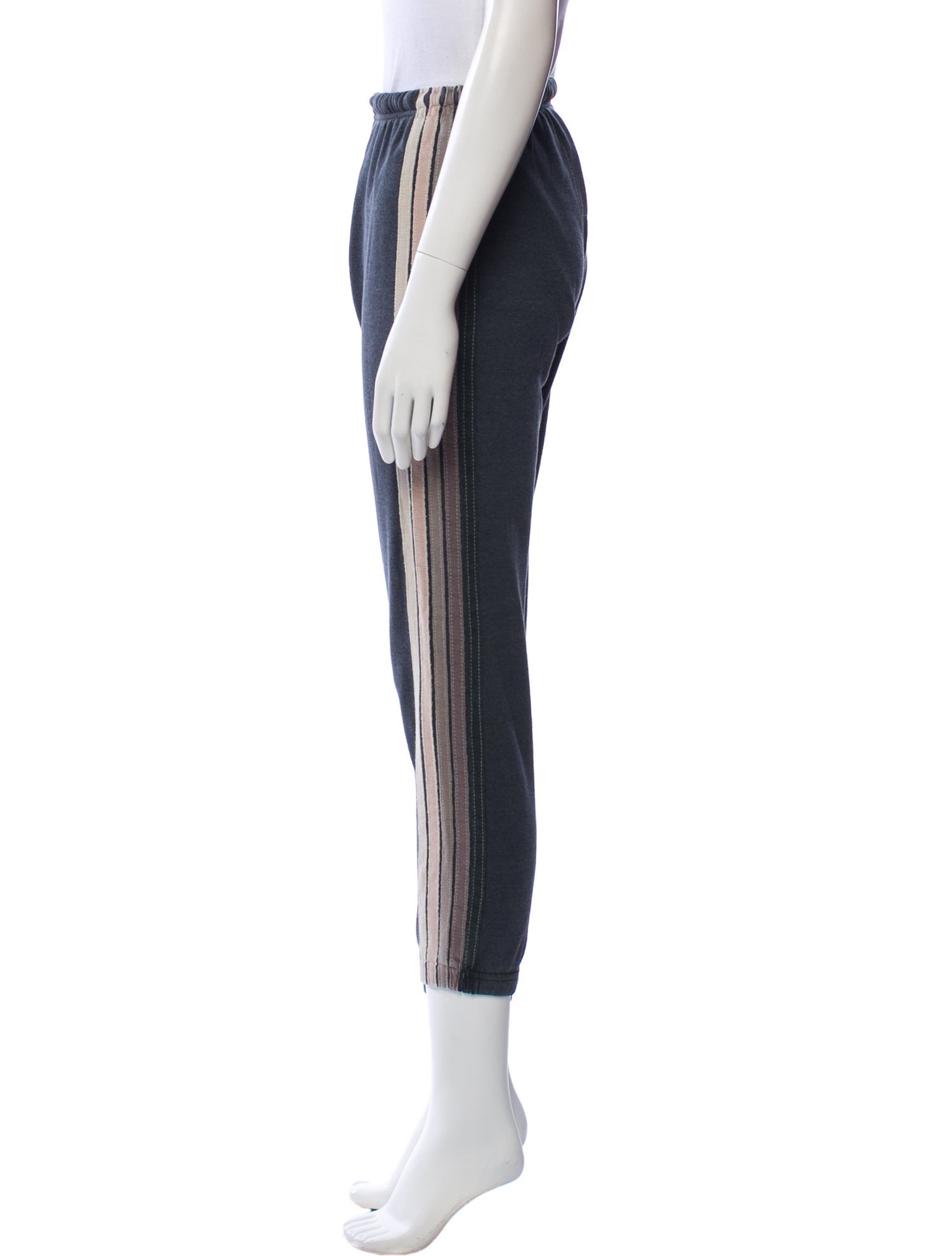 Aviator Nation Striped Skinny Leg Pants