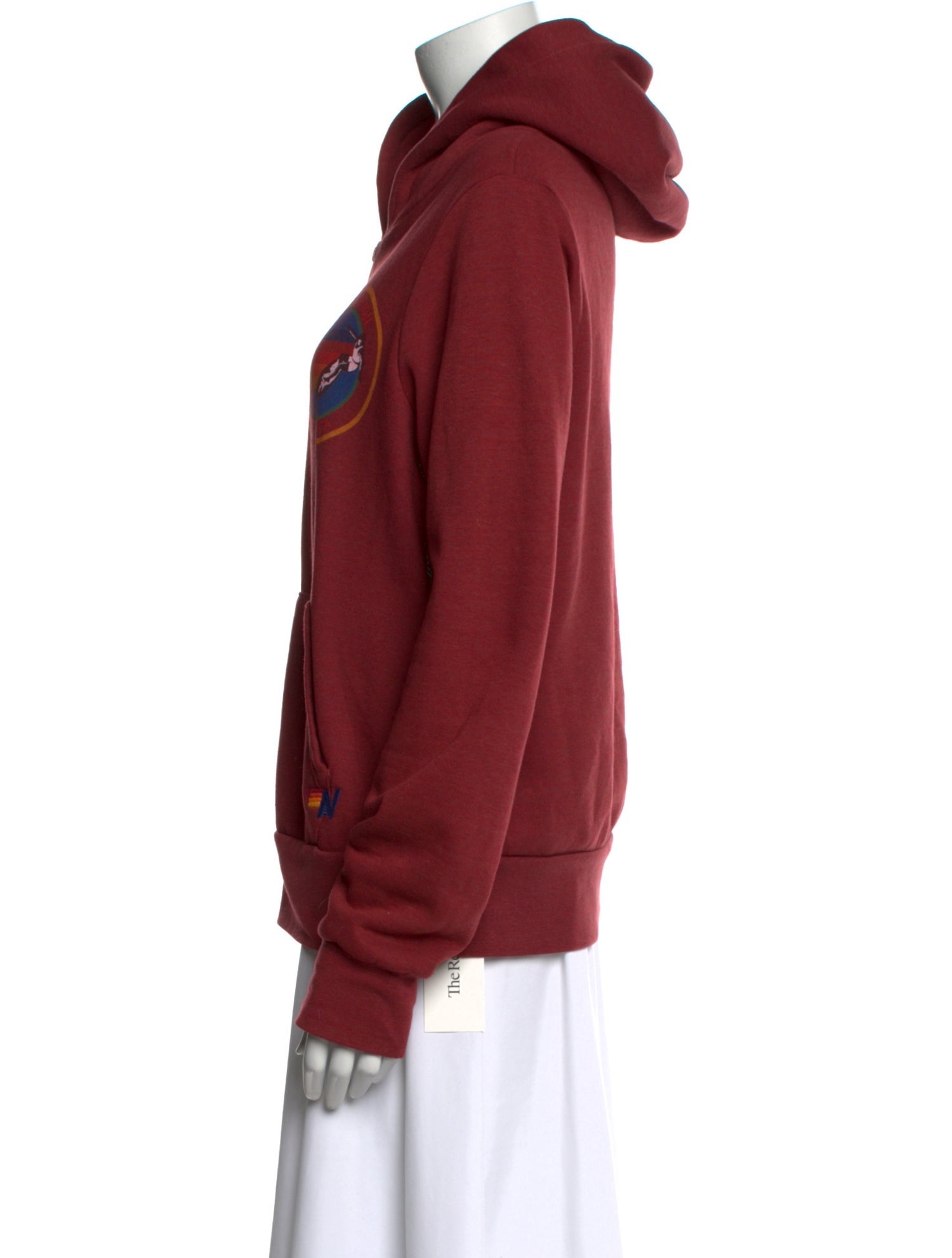 Aviator Nation Mock Neck Long Sleeve Sweatshirt