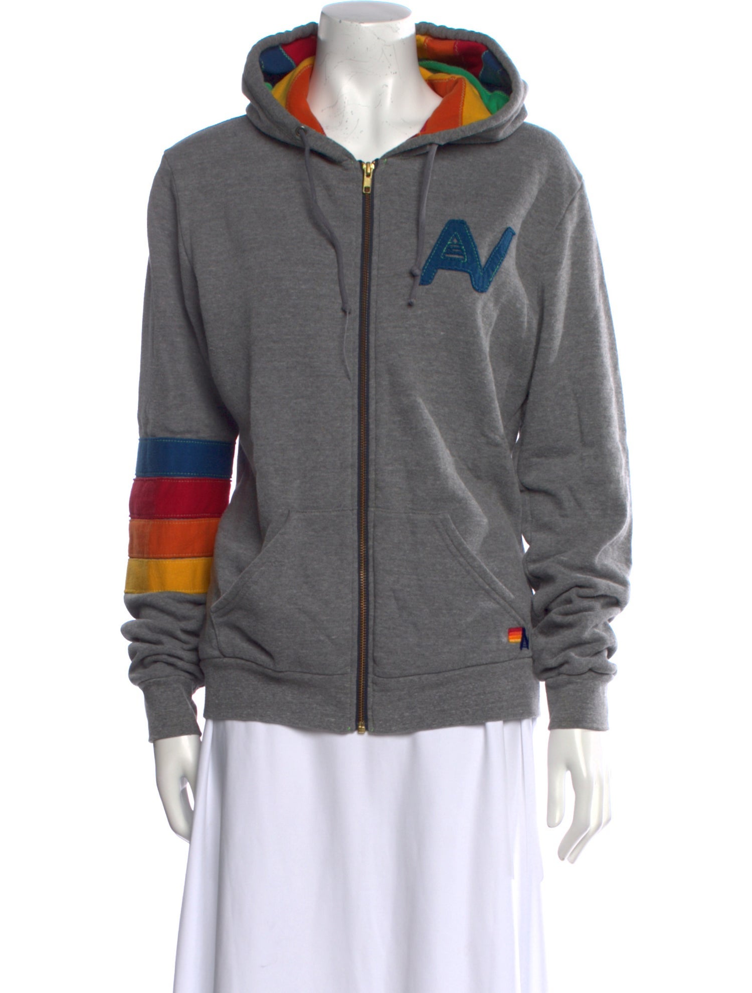 Aviator Nation Graphic Print Crew Neck Sweatshirt