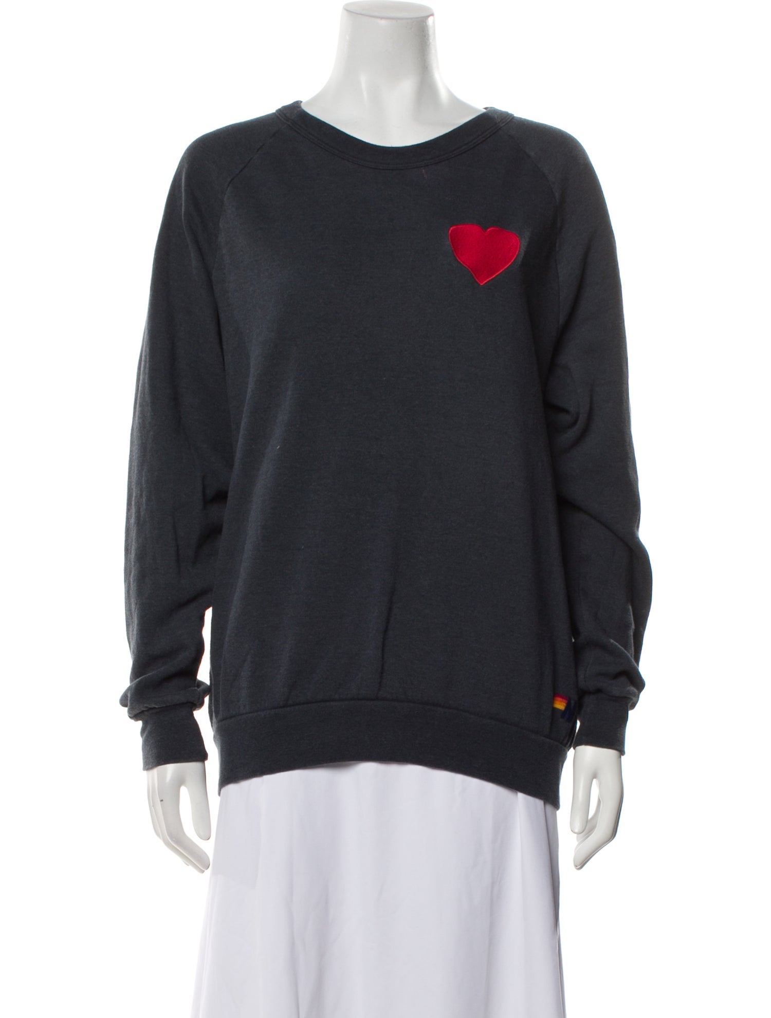 Aviator Nation Crew Neck Long Sleeve Sweatshirt