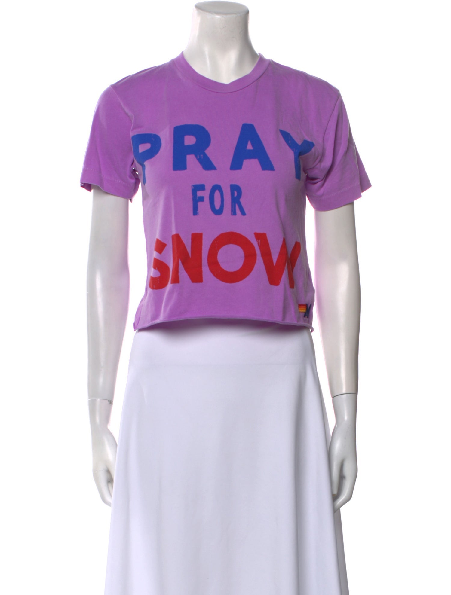 Aviator Nation Graphic Print Crew Neck T-Shirt