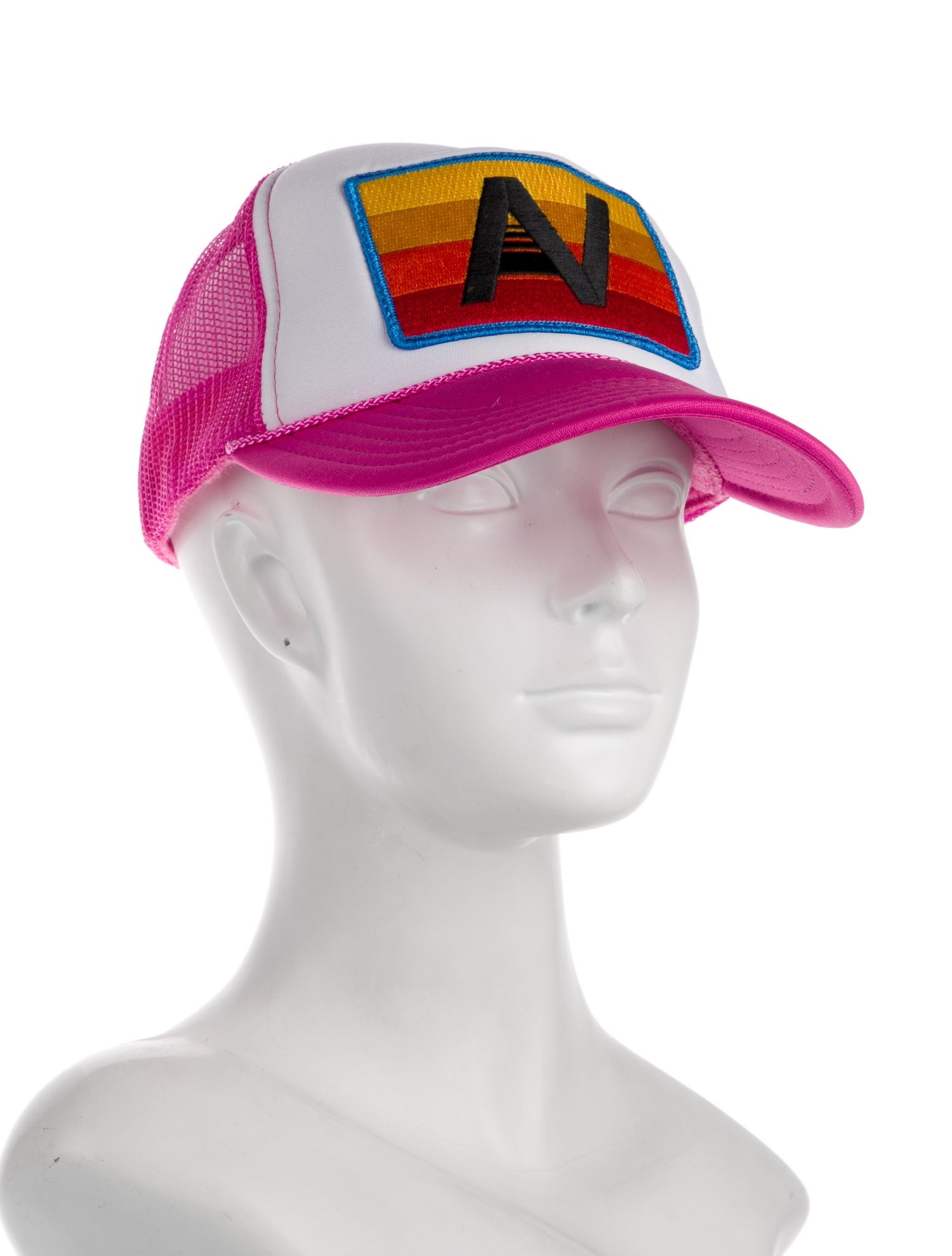 Aviator Nation Logo Print Trucker Hat