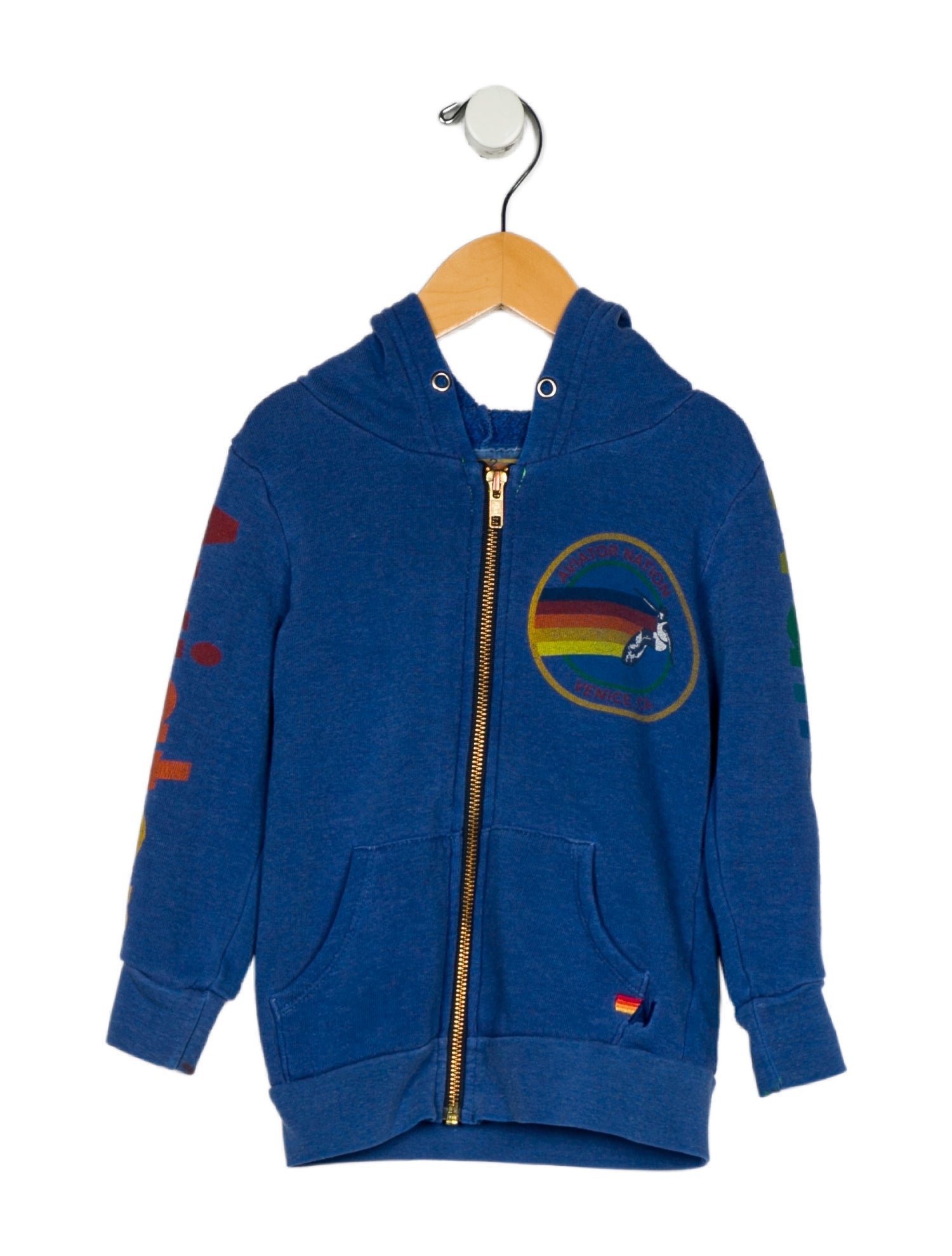 Aviator Nation Toddler Boys' Print Zip-Up Hoodie