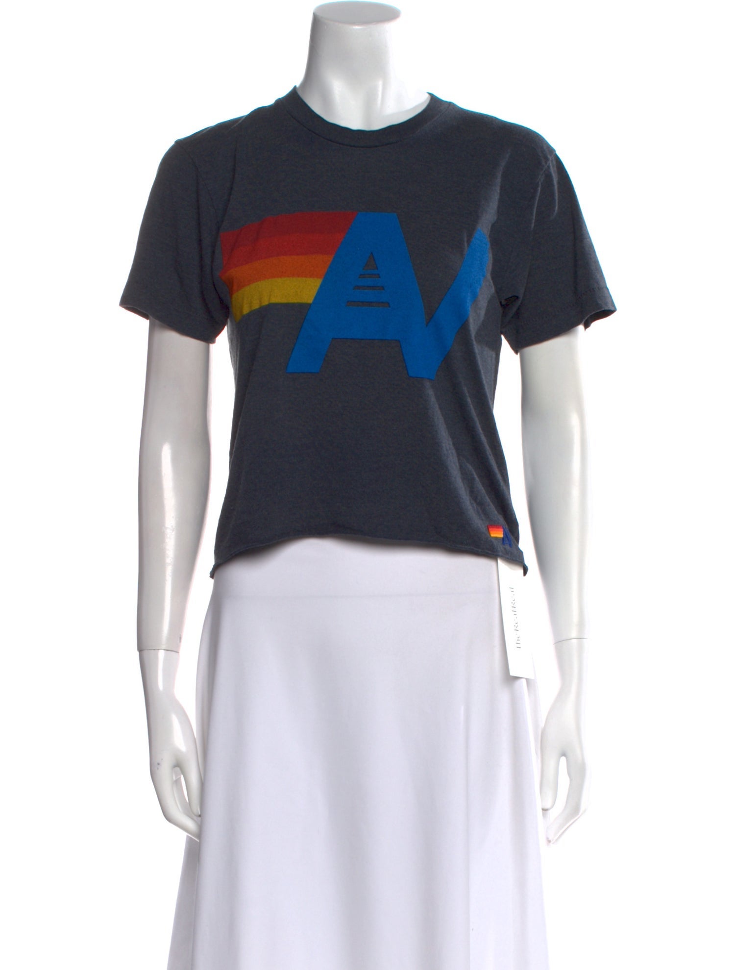 Aviator Nation Graphic Print Crew Neck T-Shirt