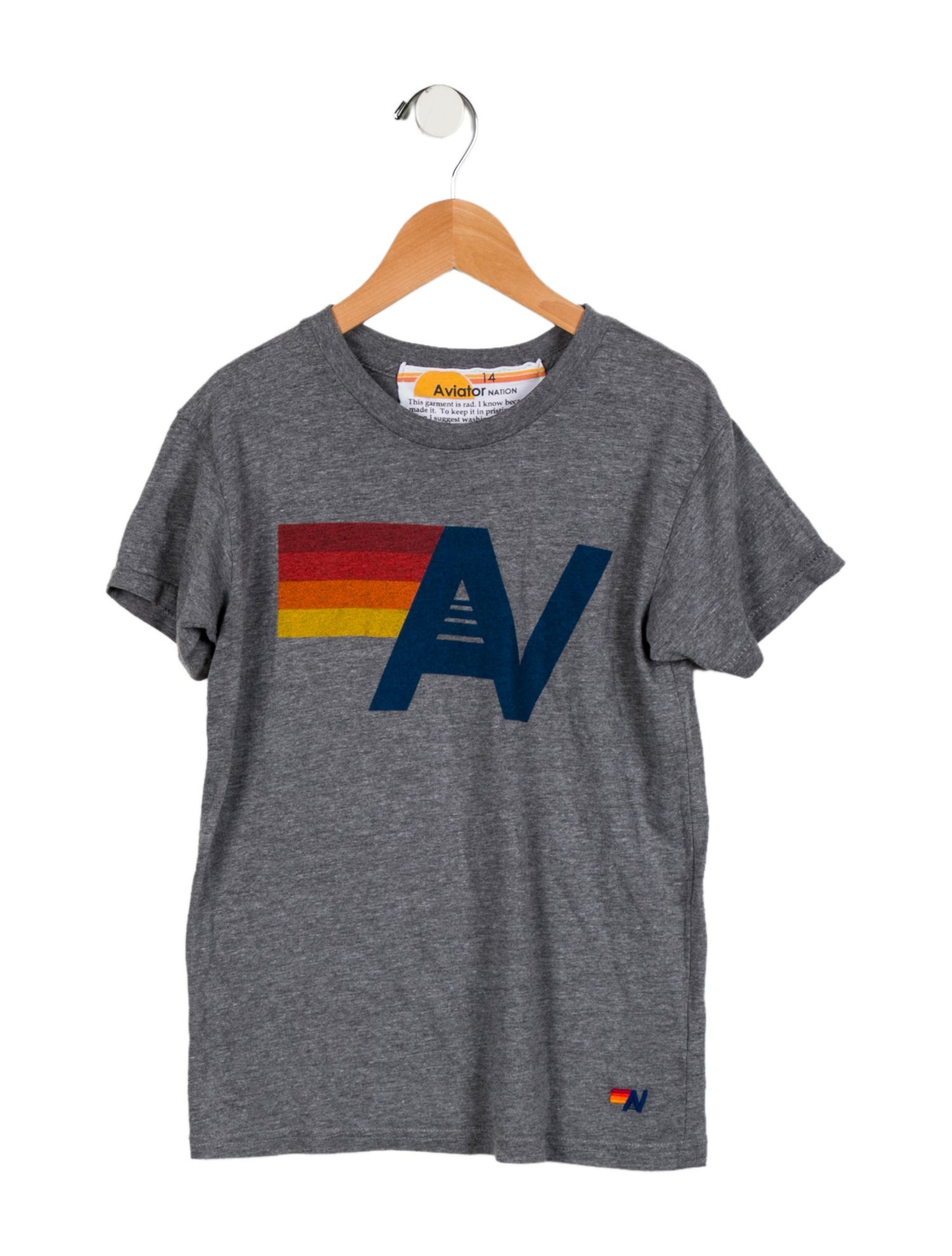 Aviator Nation Boys' Graphic Printed Short Sleeve T-Shirt