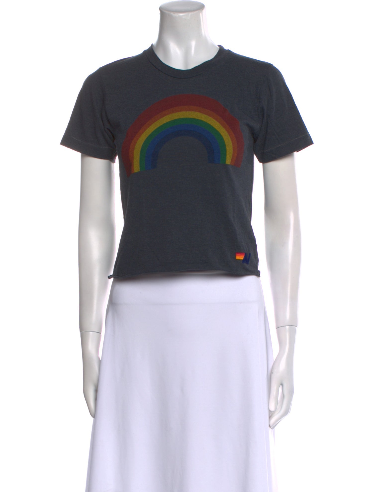 Aviator Nation Graphic Print Crew Neck T-Shirt