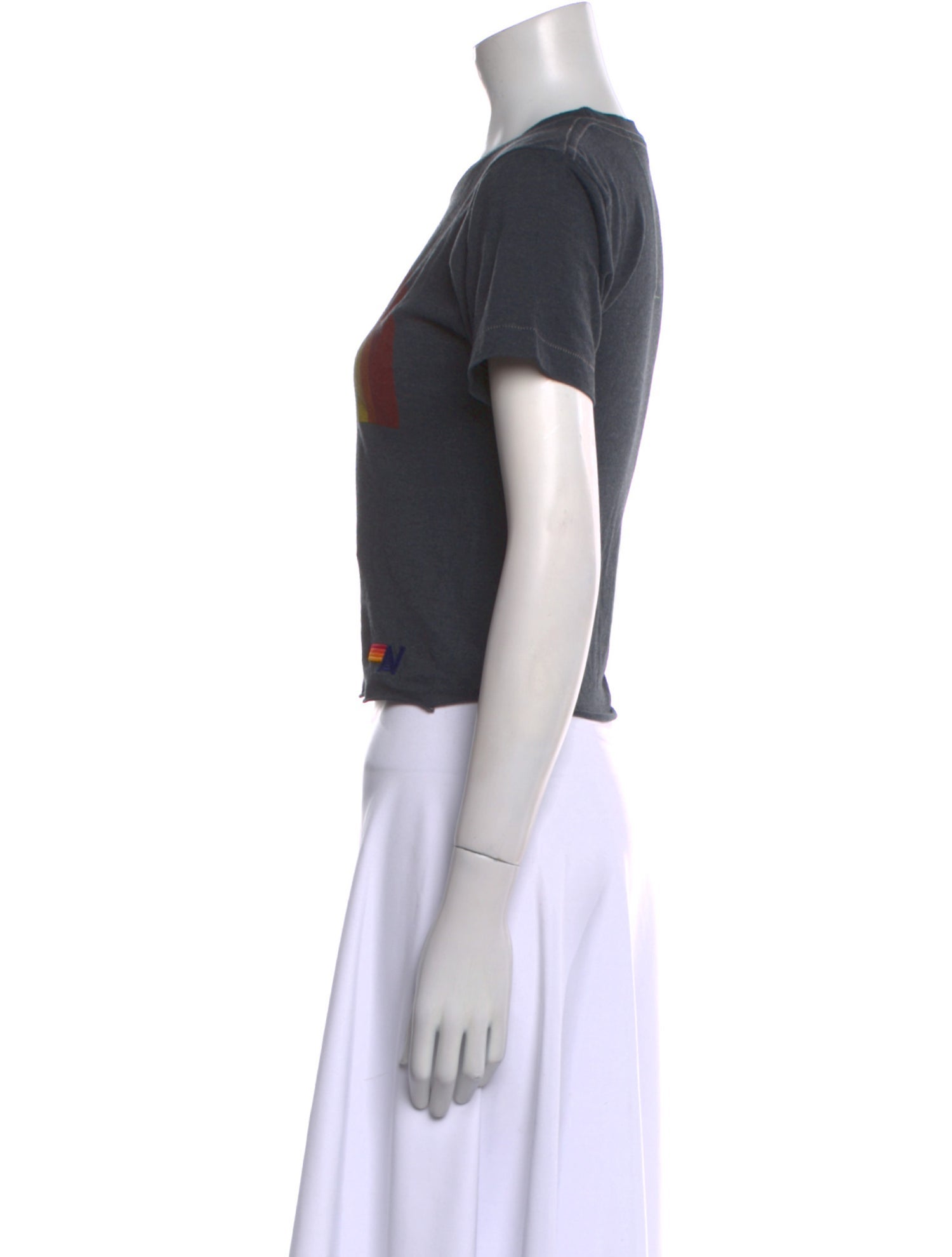 Aviator Nation Graphic Print Crew Neck T-Shirt