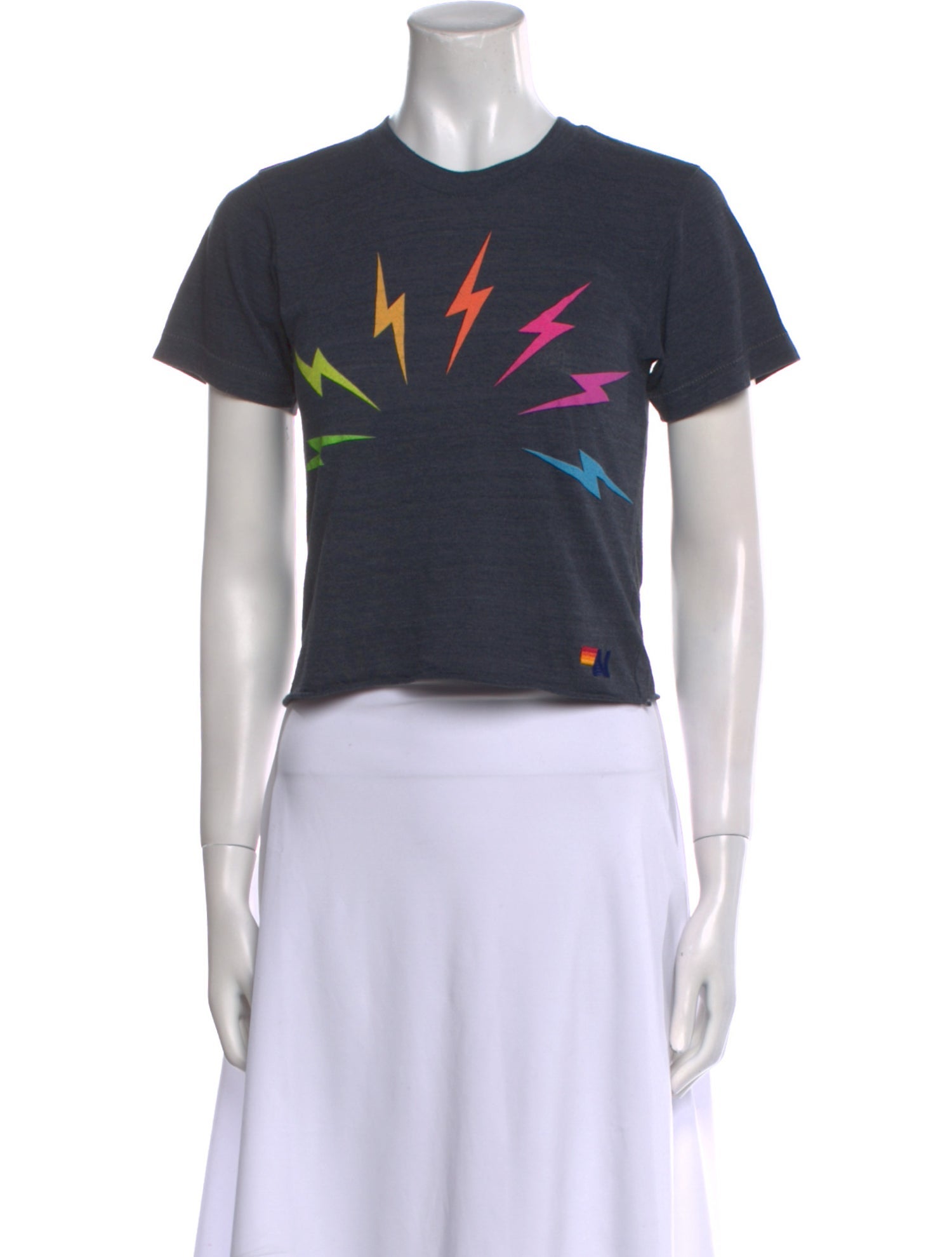 Aviator Nation Graphic Print Crew Neck T-Shirt