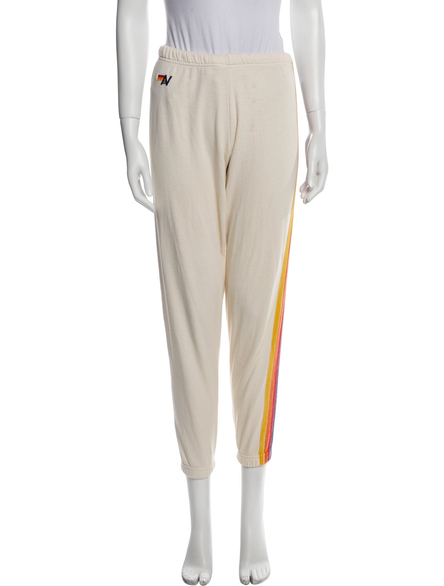 Aviator Nation Embroidered Accent Sweatpants