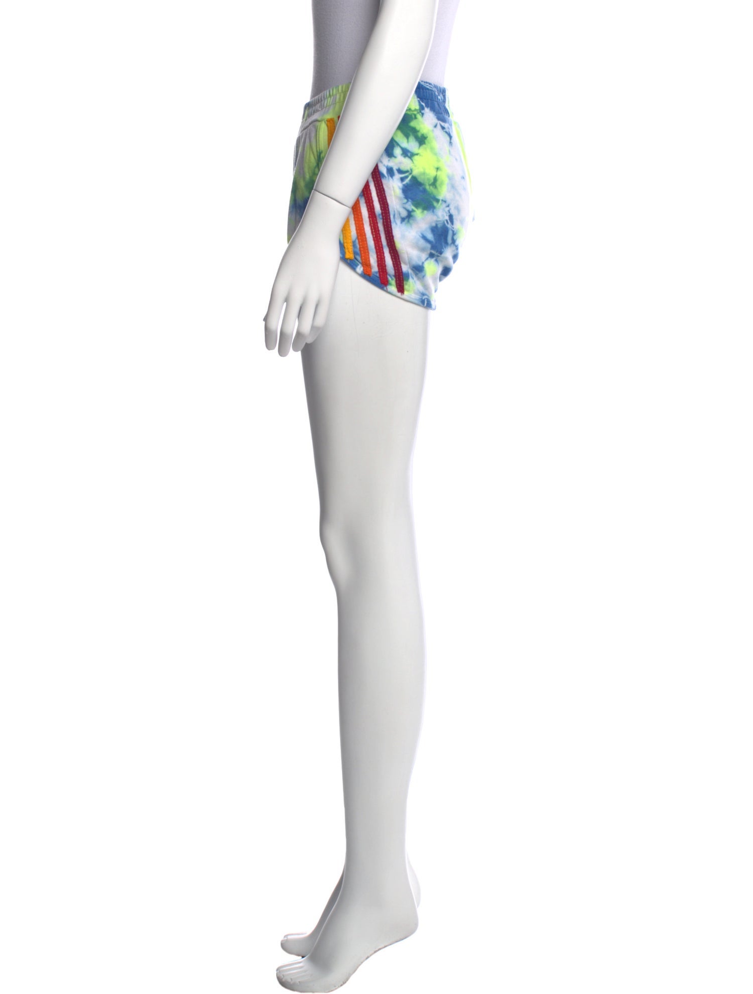 Aviator Nation Tie-Dye Print Mini Shorts