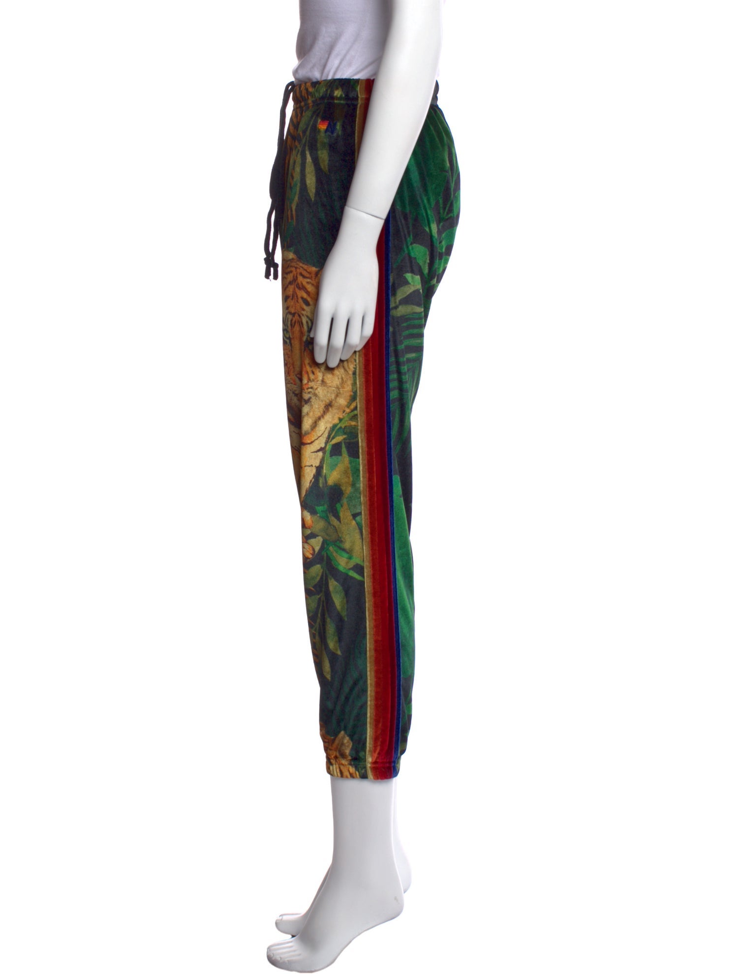 Aviator Nation Printed Skinny Leg Pants