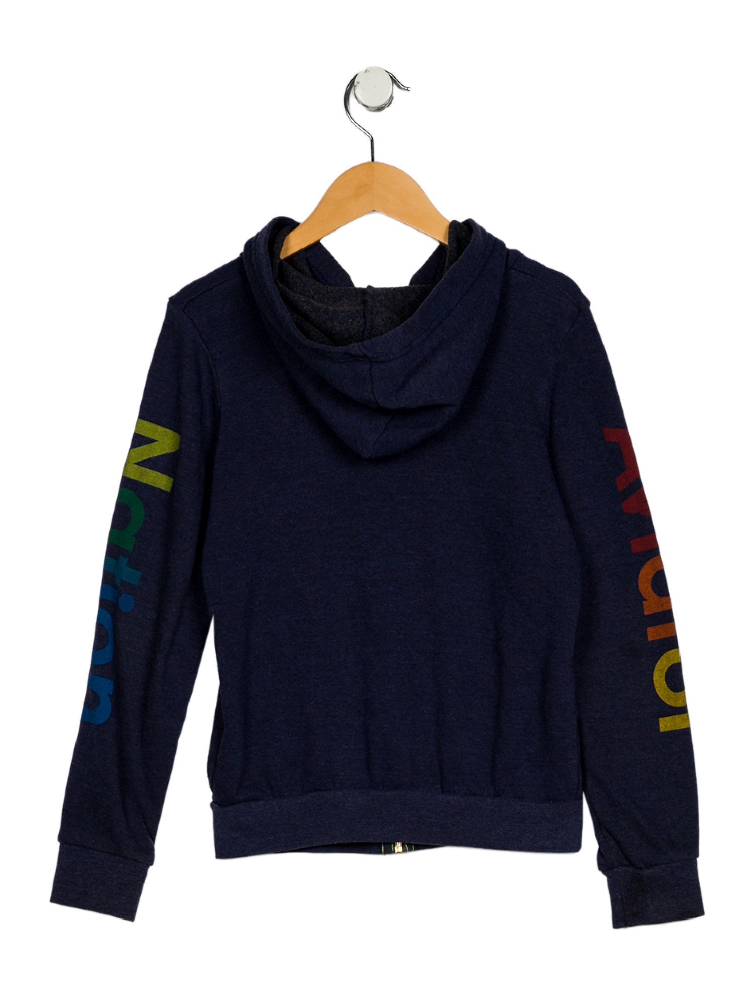 Aviator Nation Girls' Long Sleeve Graphic Hoodie