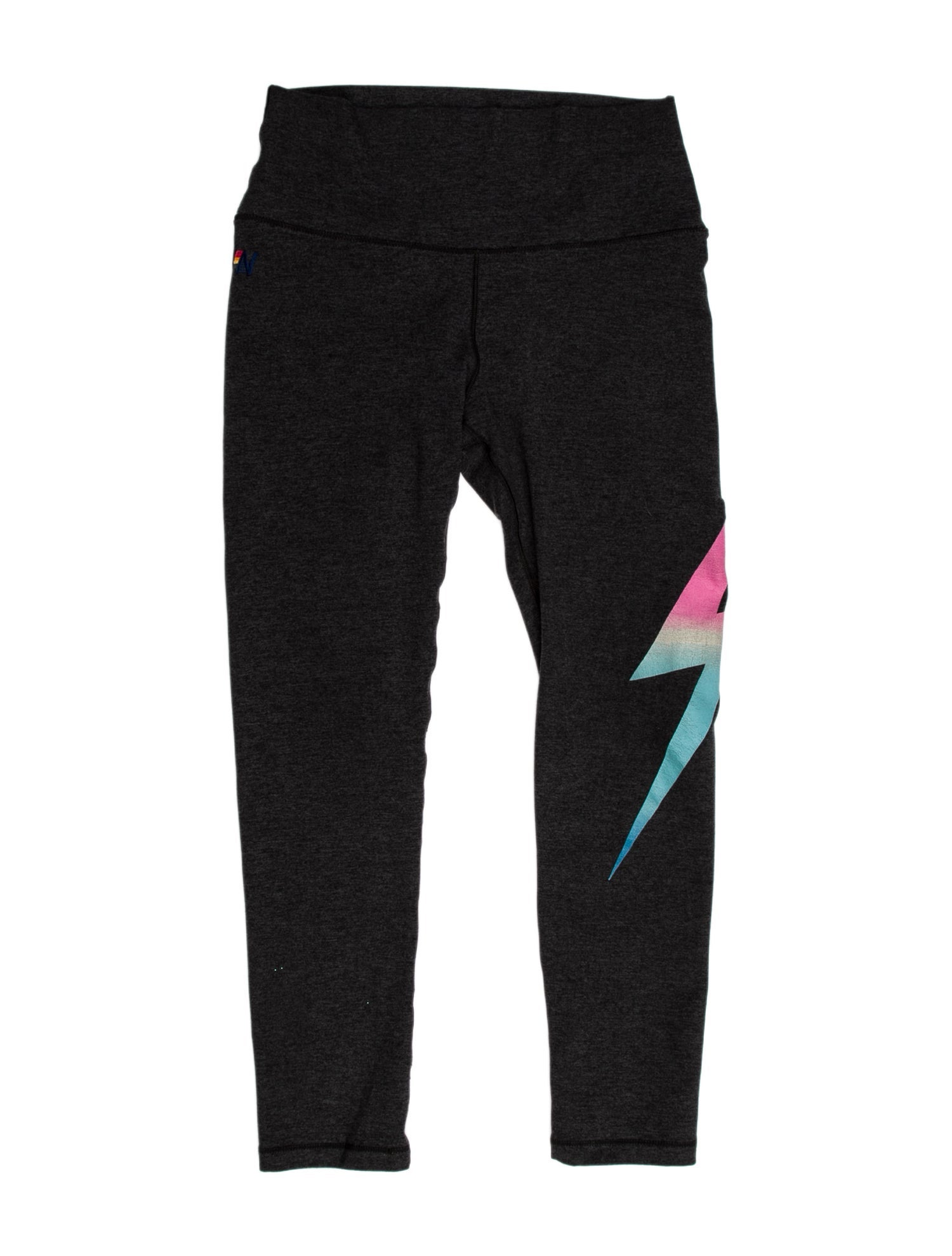 Aviator Nation Graphic Print Skinny Leg Pants