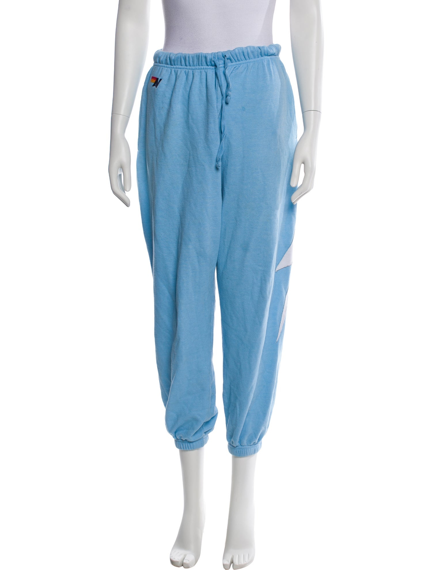 Aviator Nation Embroidered Accent Sweatpants