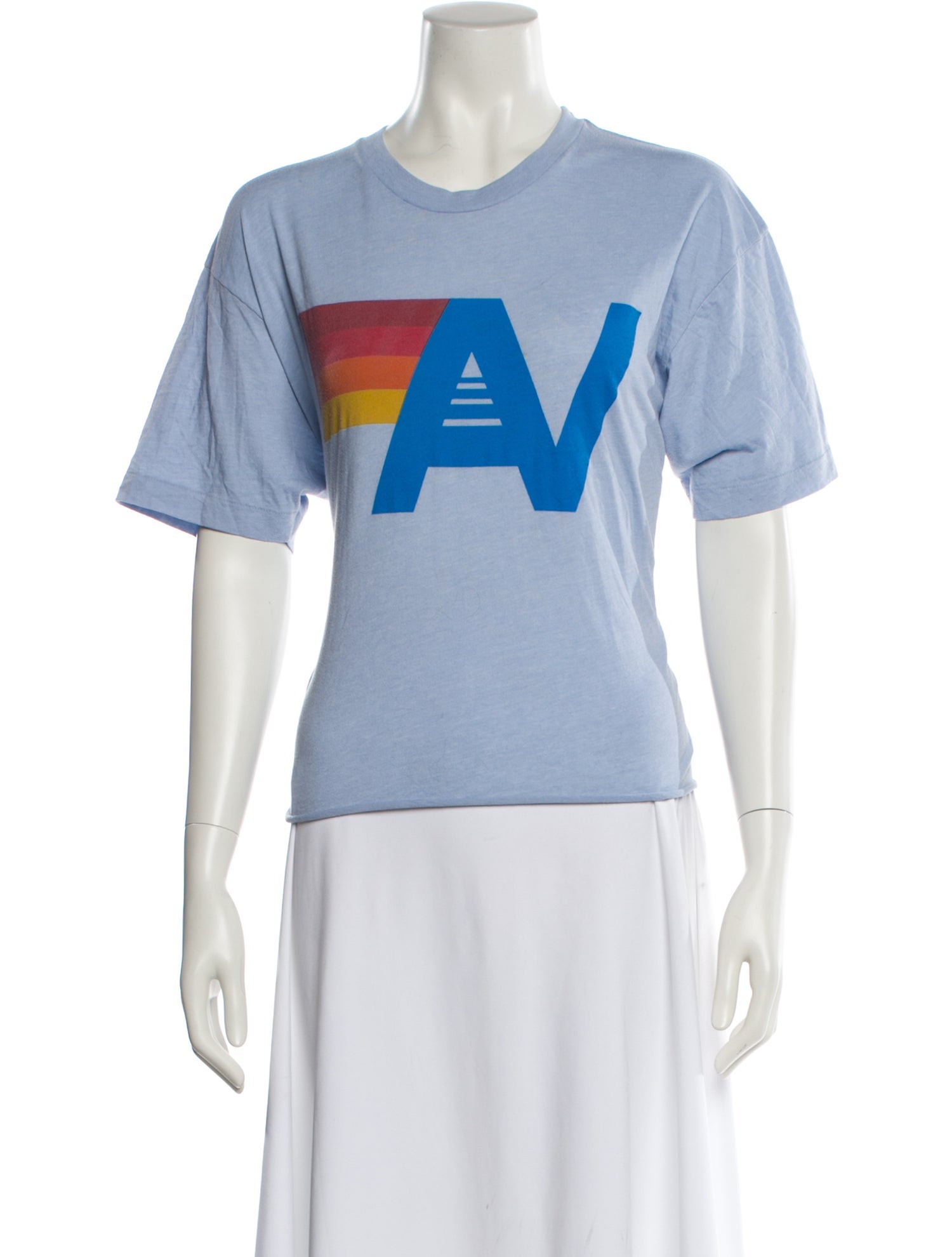 Aviator Nation Graphic Print Crew Neck T-Shirt