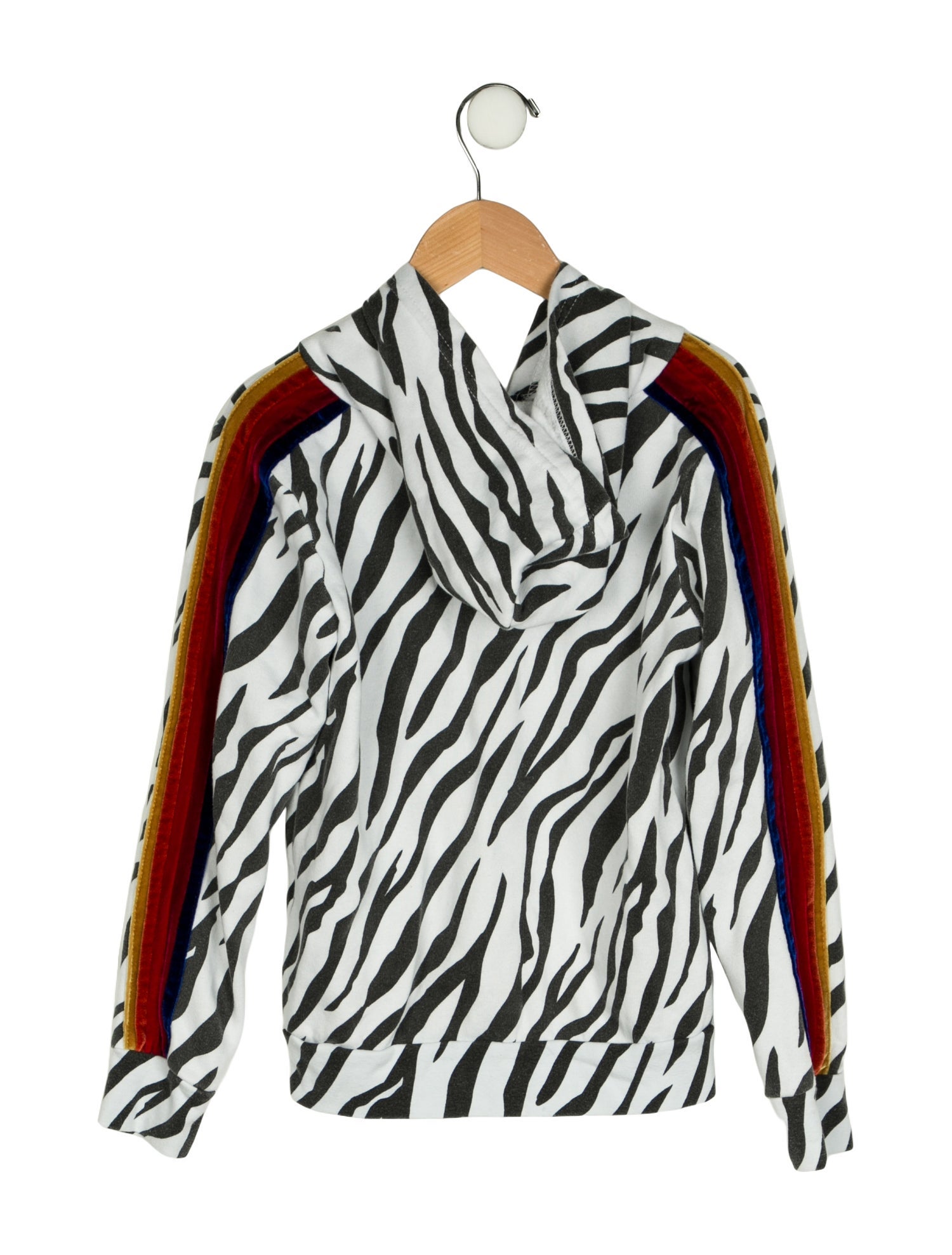 Aviator Nation Zebra Print Casual Jacket