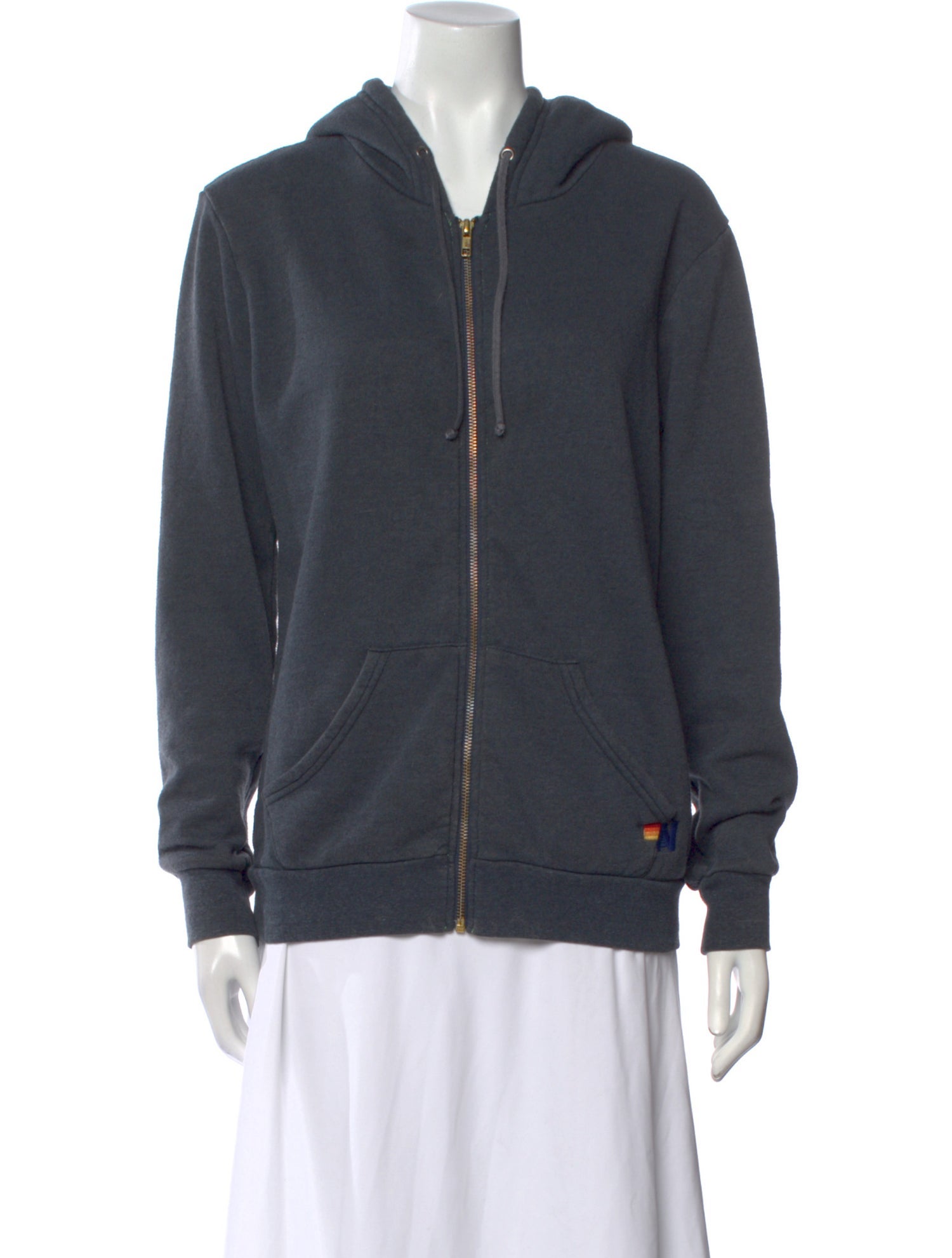 Aviator Nation V-Neck Long Sleeve Sweatshirt