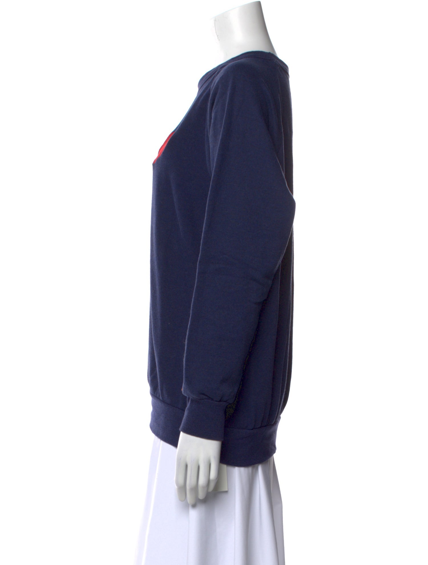 Aviator Nation Crew Neck Long Sleeve Sweatshirt