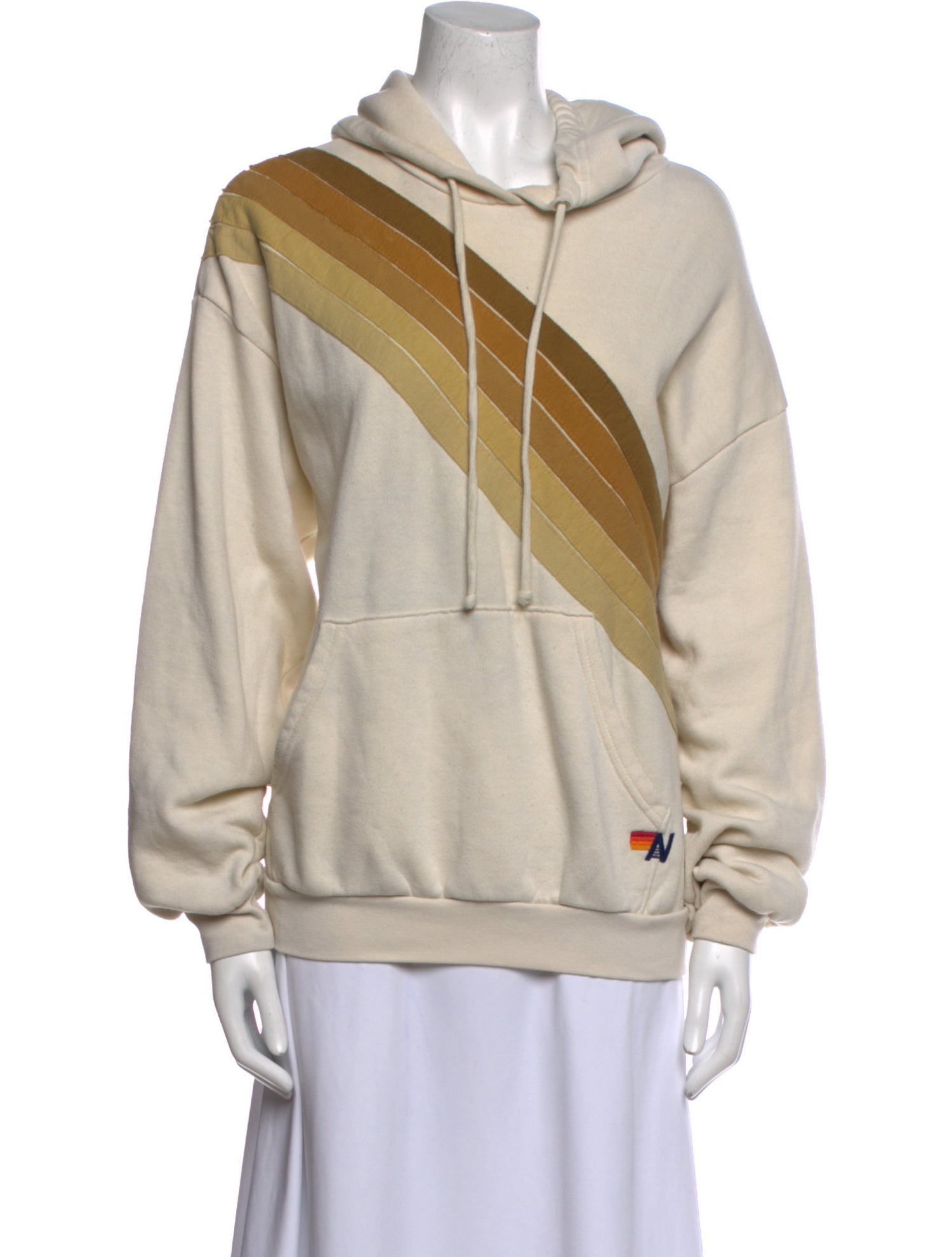 Aviator Nation Graphic Print Cowl Neck Sweatshirt