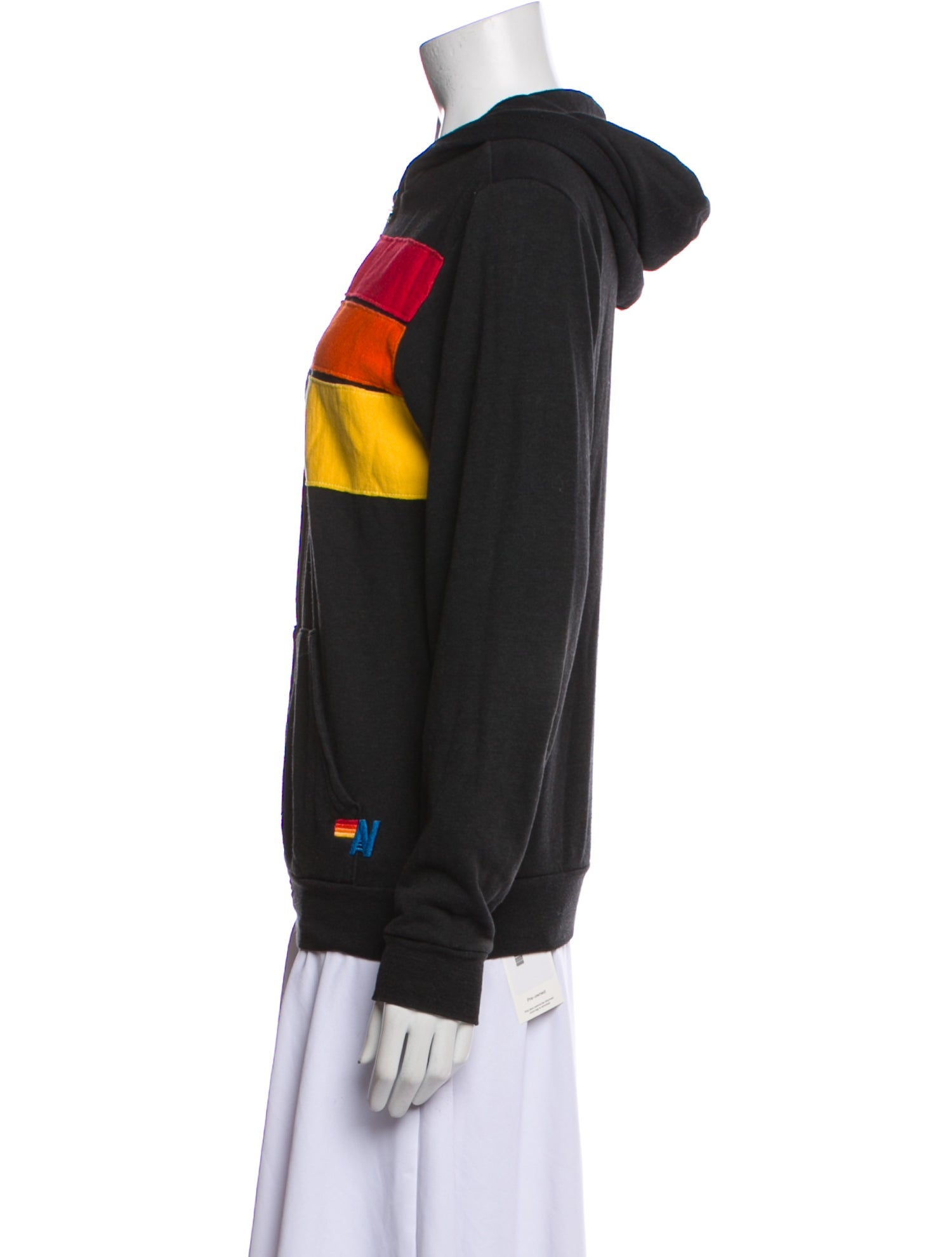 Aviator Nation Striped Bomber Jacket