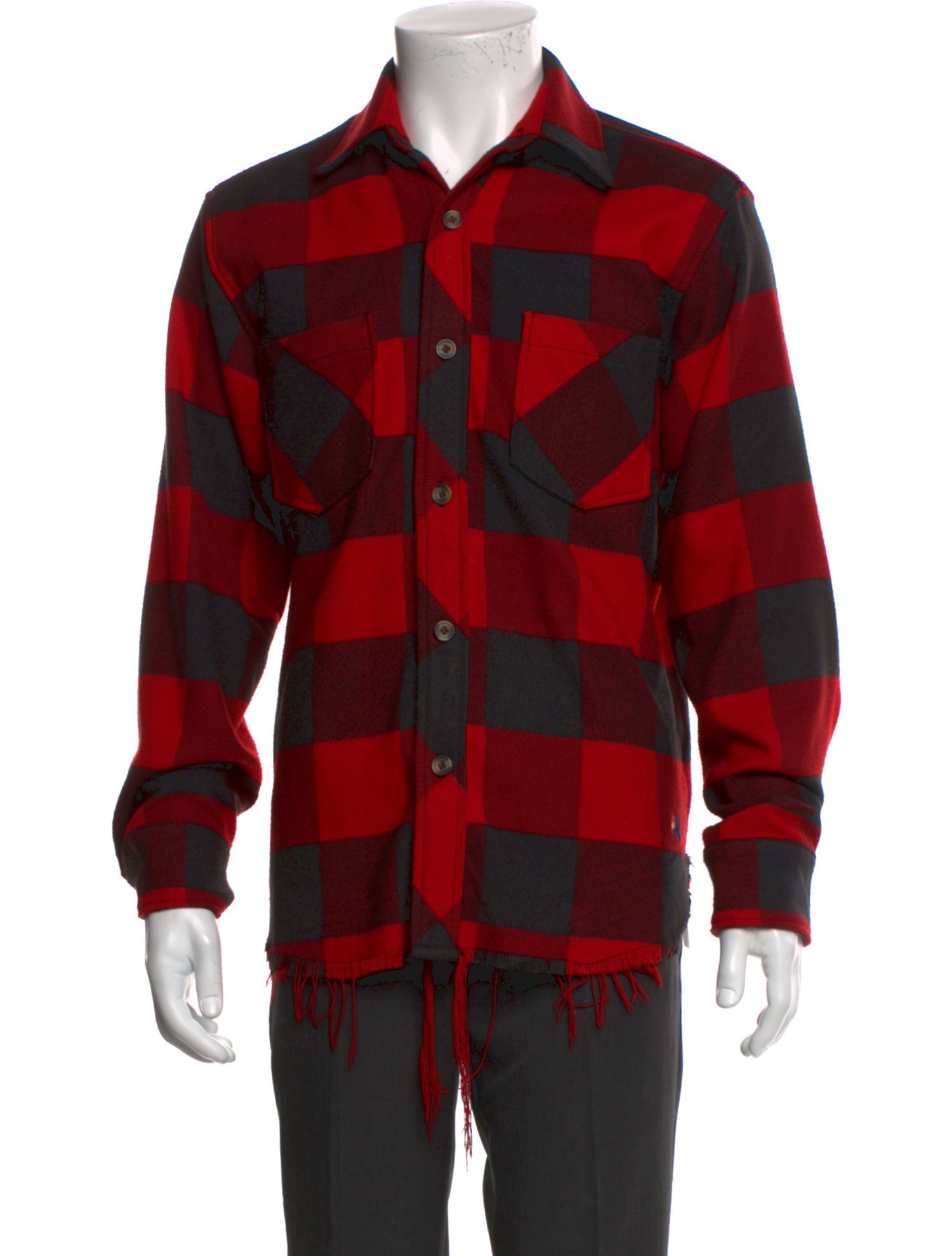 Aviator Nation Plaid Print Long Sleeve Shirt