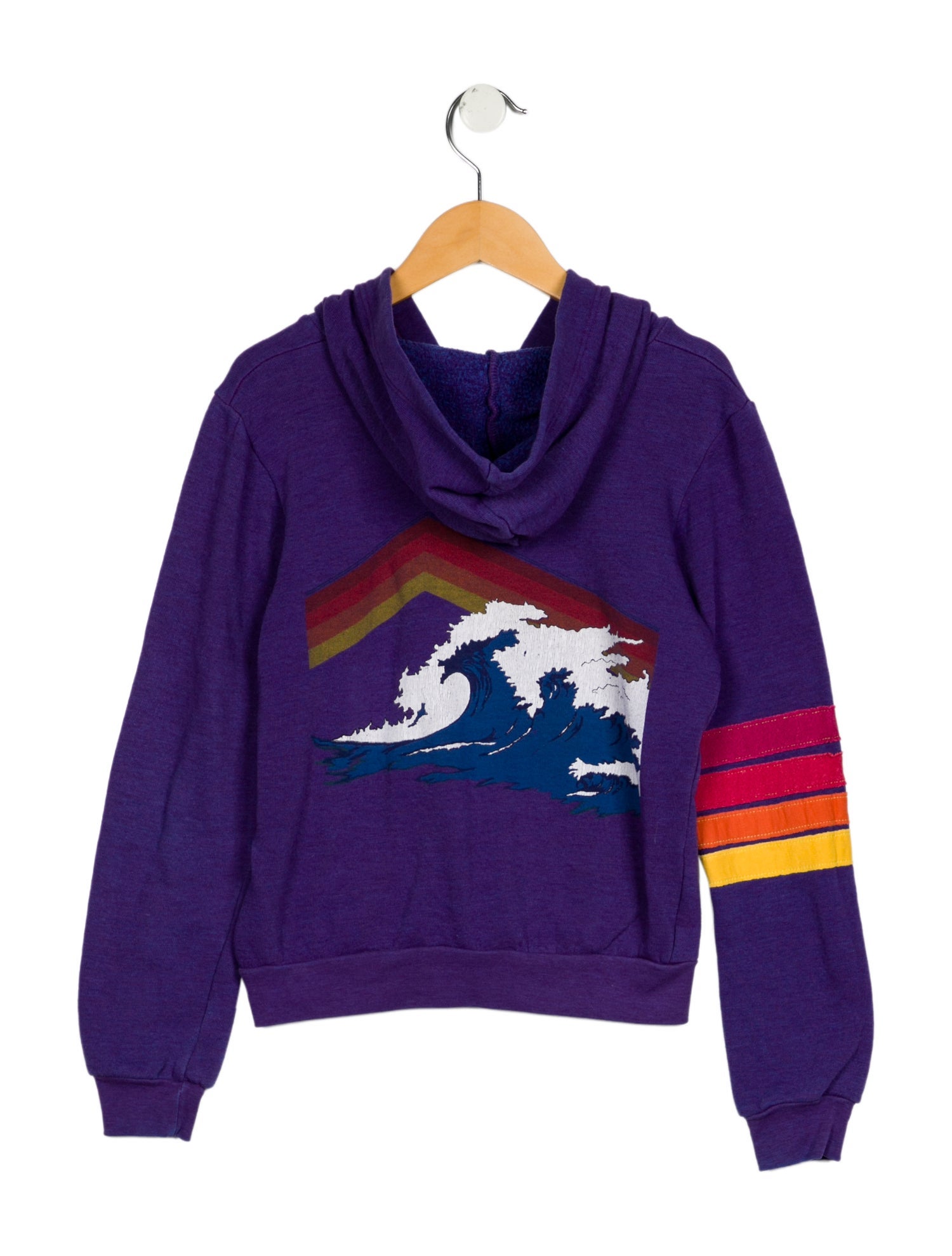 Aviator Nation Girls' Graphic Long Sleeve Hoodie