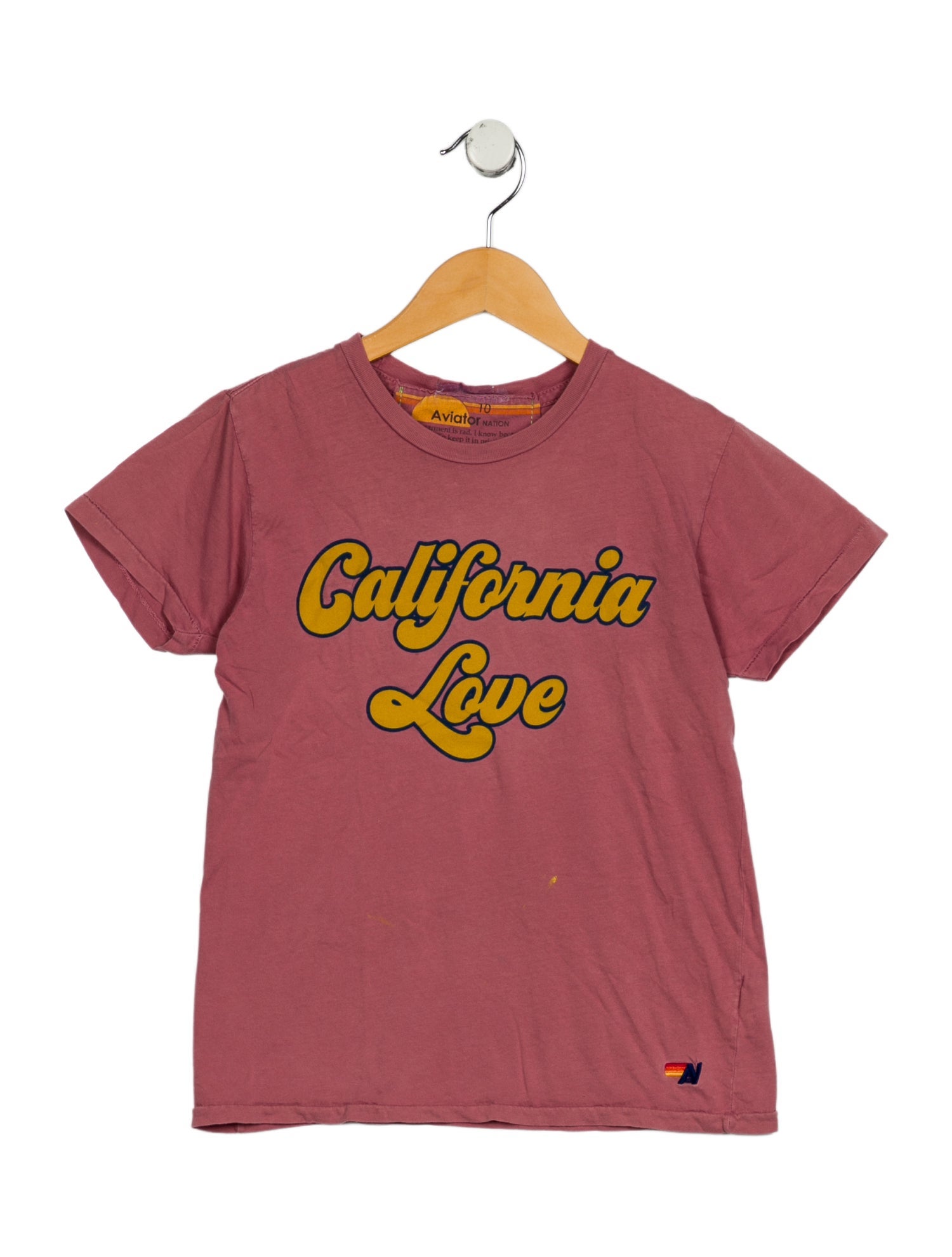 Aviator Nation Girls' Graphic Short Sleeve Top