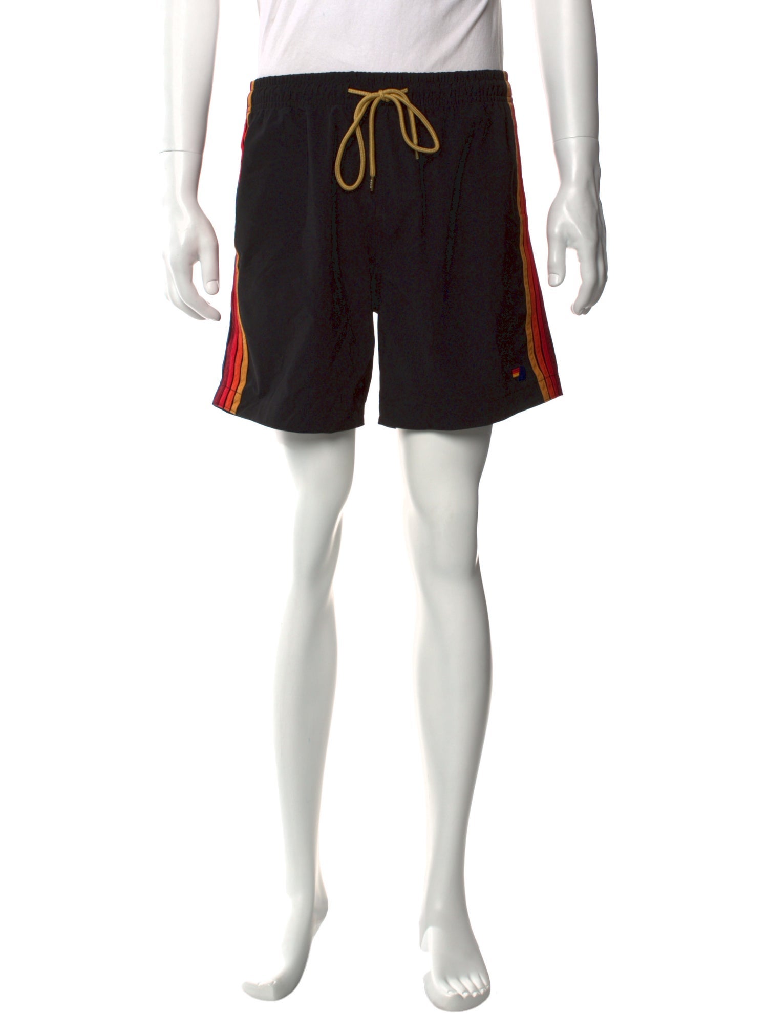 Aviator Nation Striped Jogger Shorts