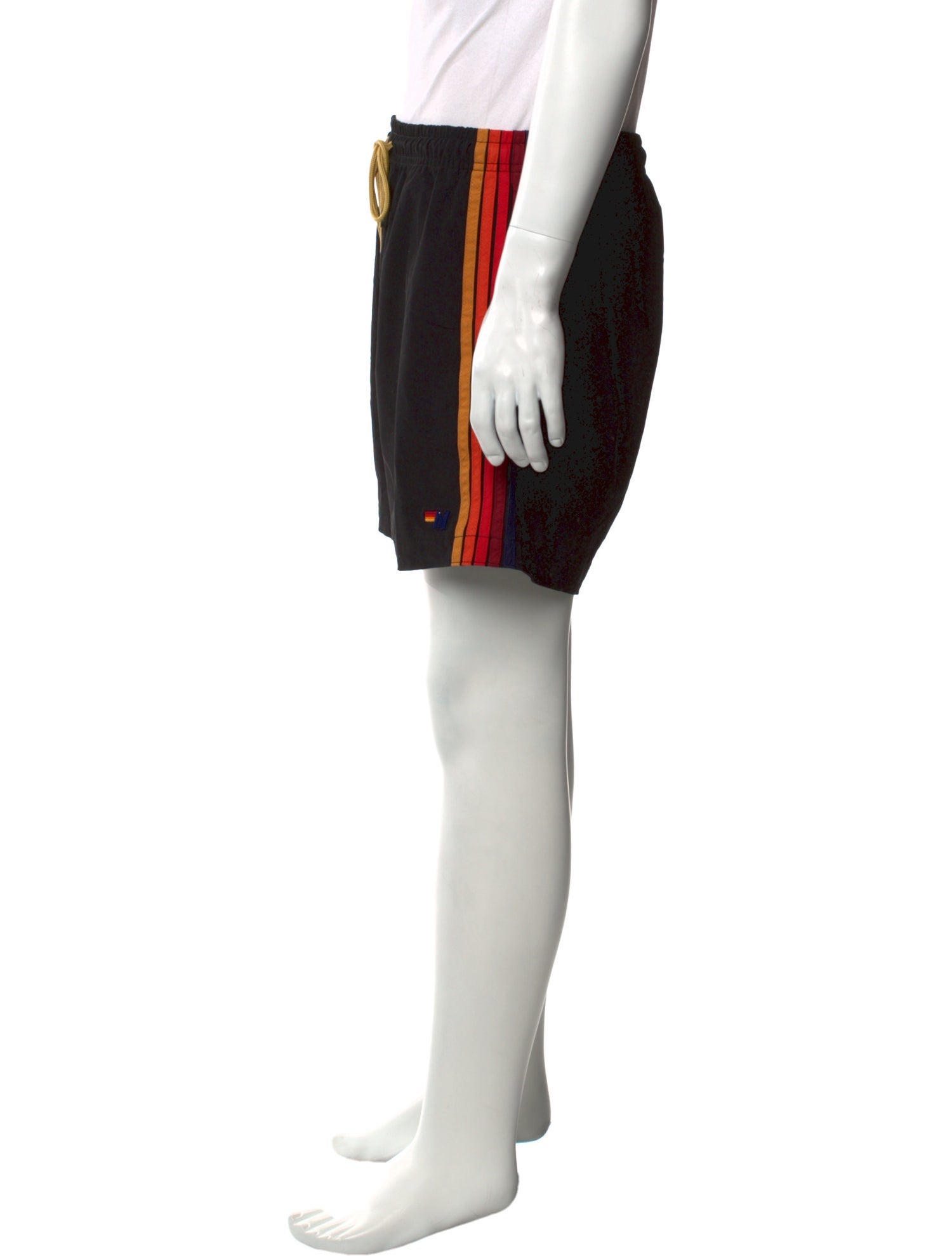 Aviator Nation Striped Jogger Shorts